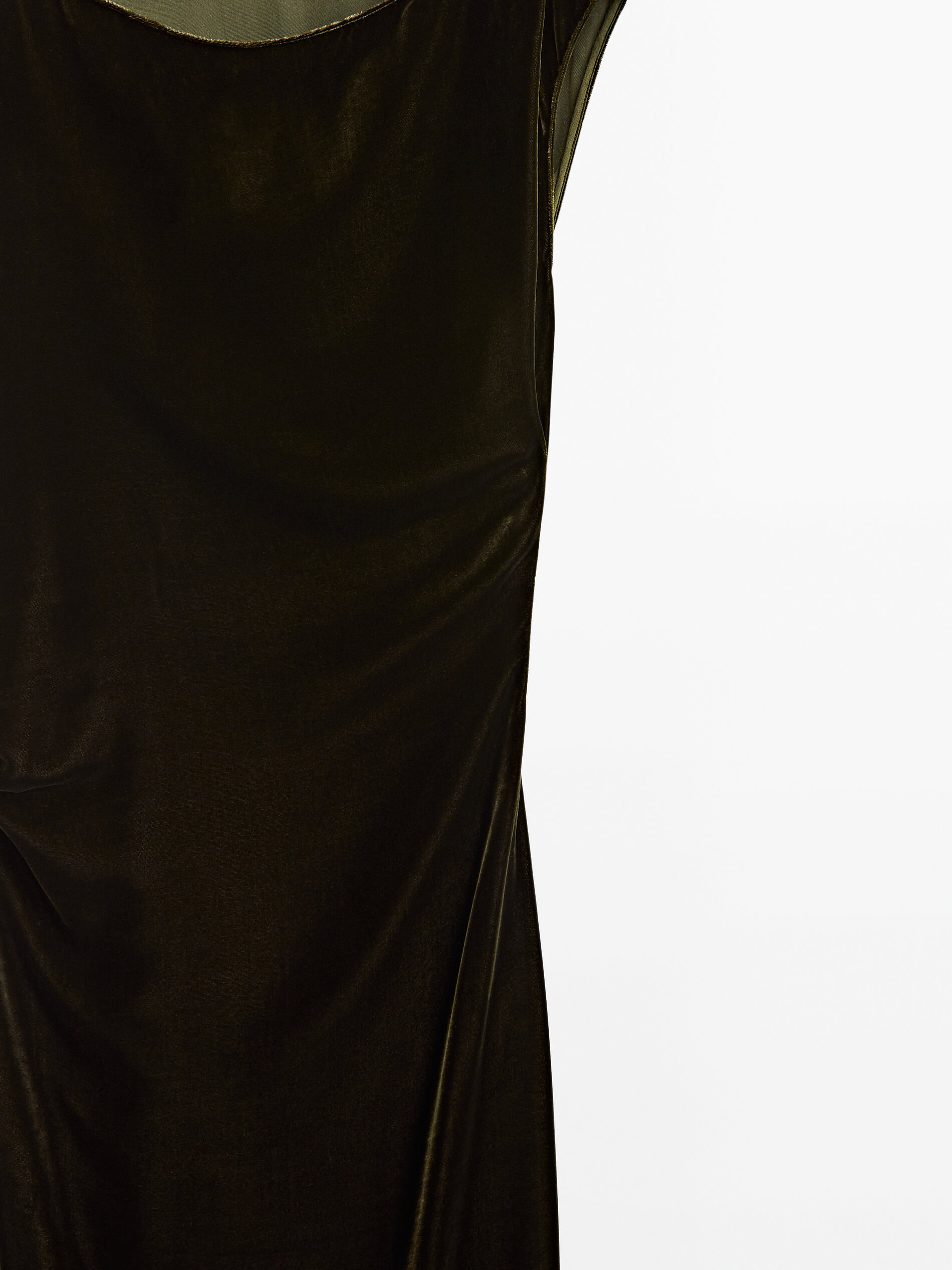 Massimo dutti velvet dress hotsell