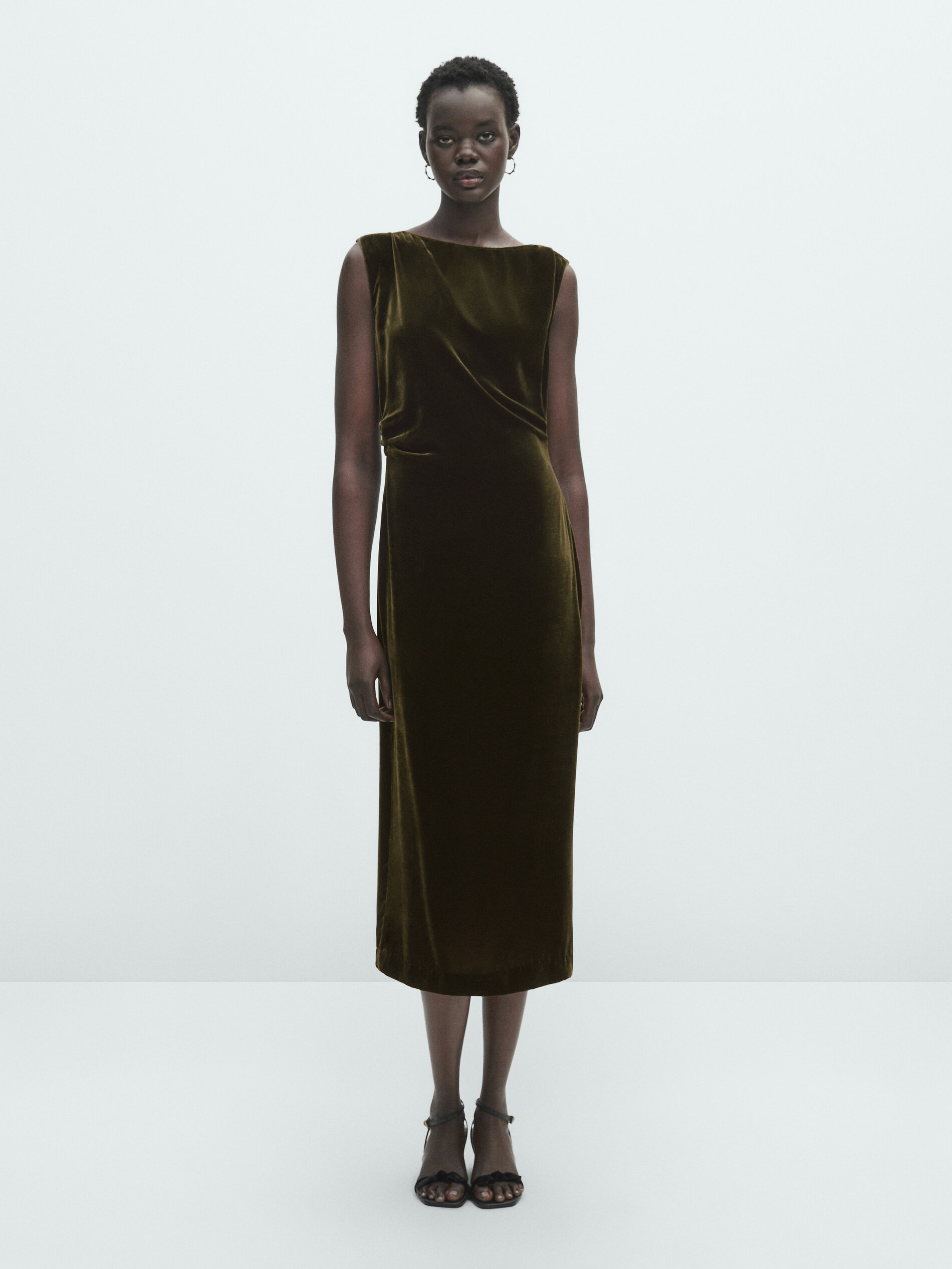 Mossimo best sale velvet dress