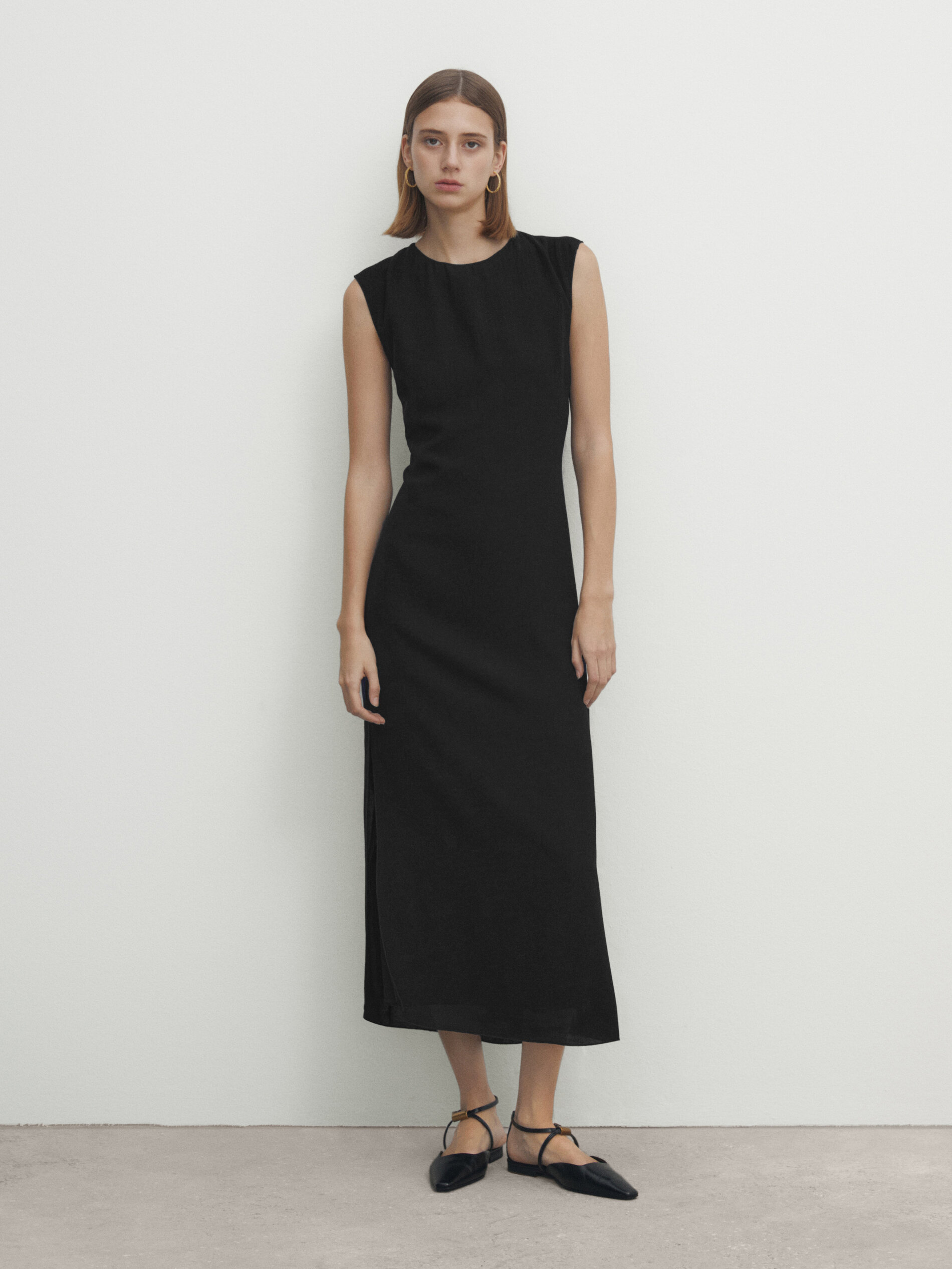 Black dress massimo online dutti