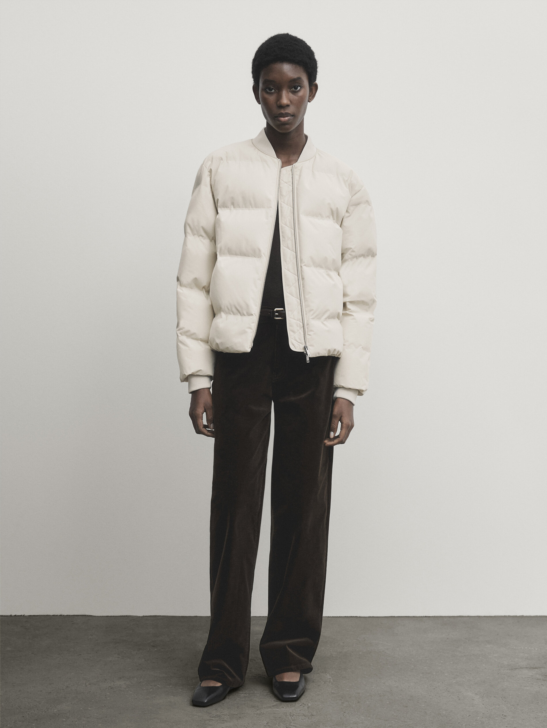 Massimo dutti hotsell white jacket