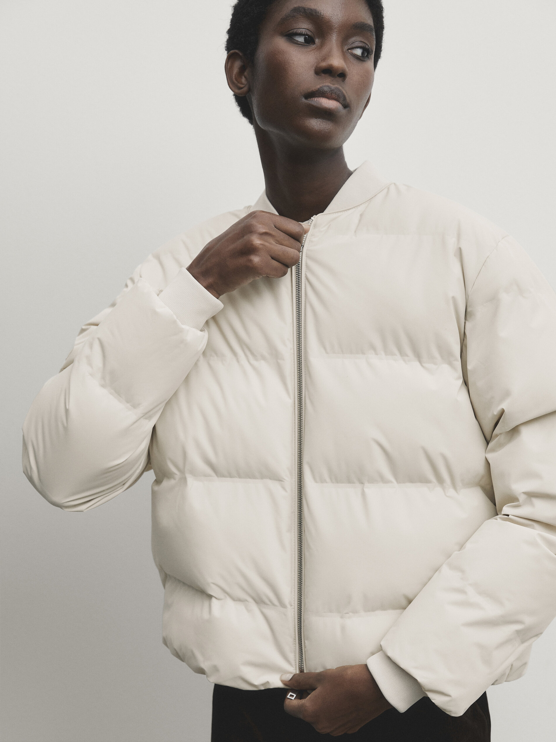 Massimo dutti new arrivals bomber jacket
