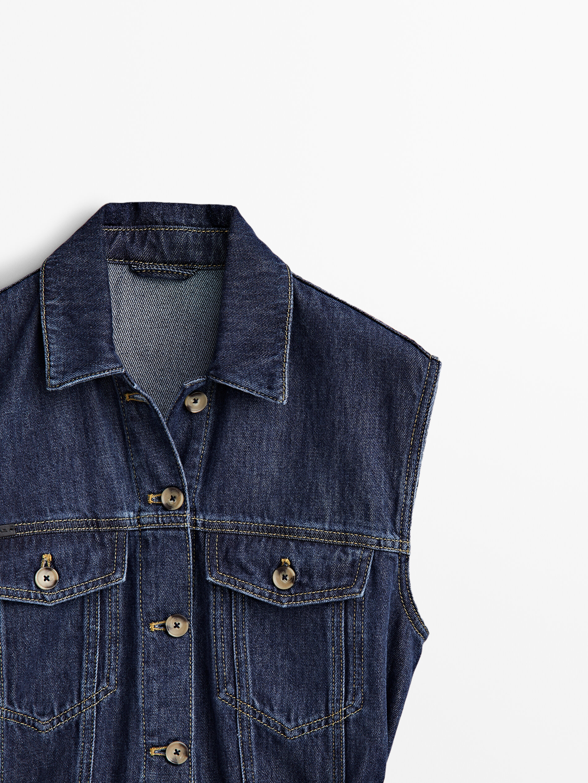 Jeans waistcoat discount