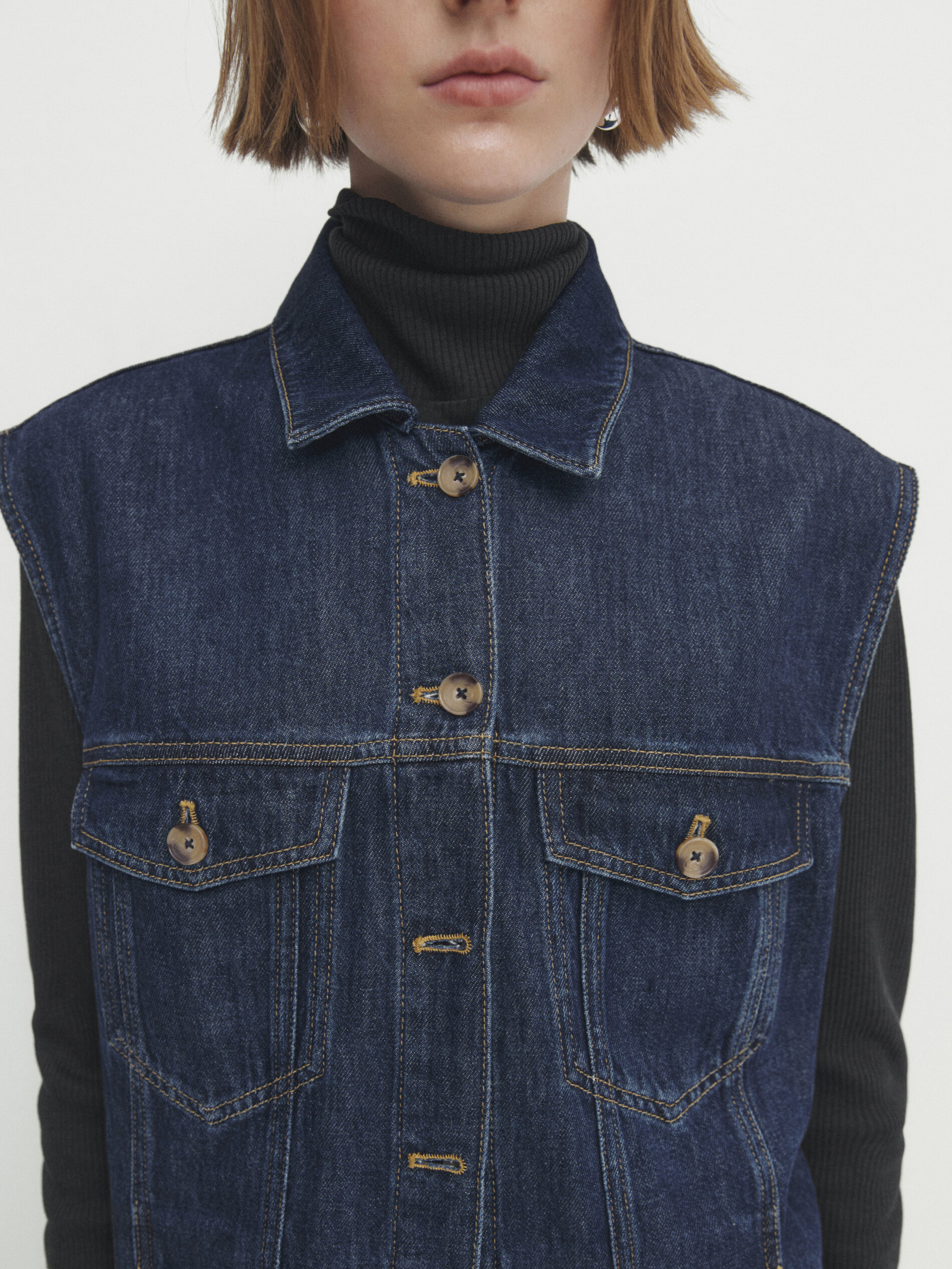 Massimo dutti jean jacket outlet