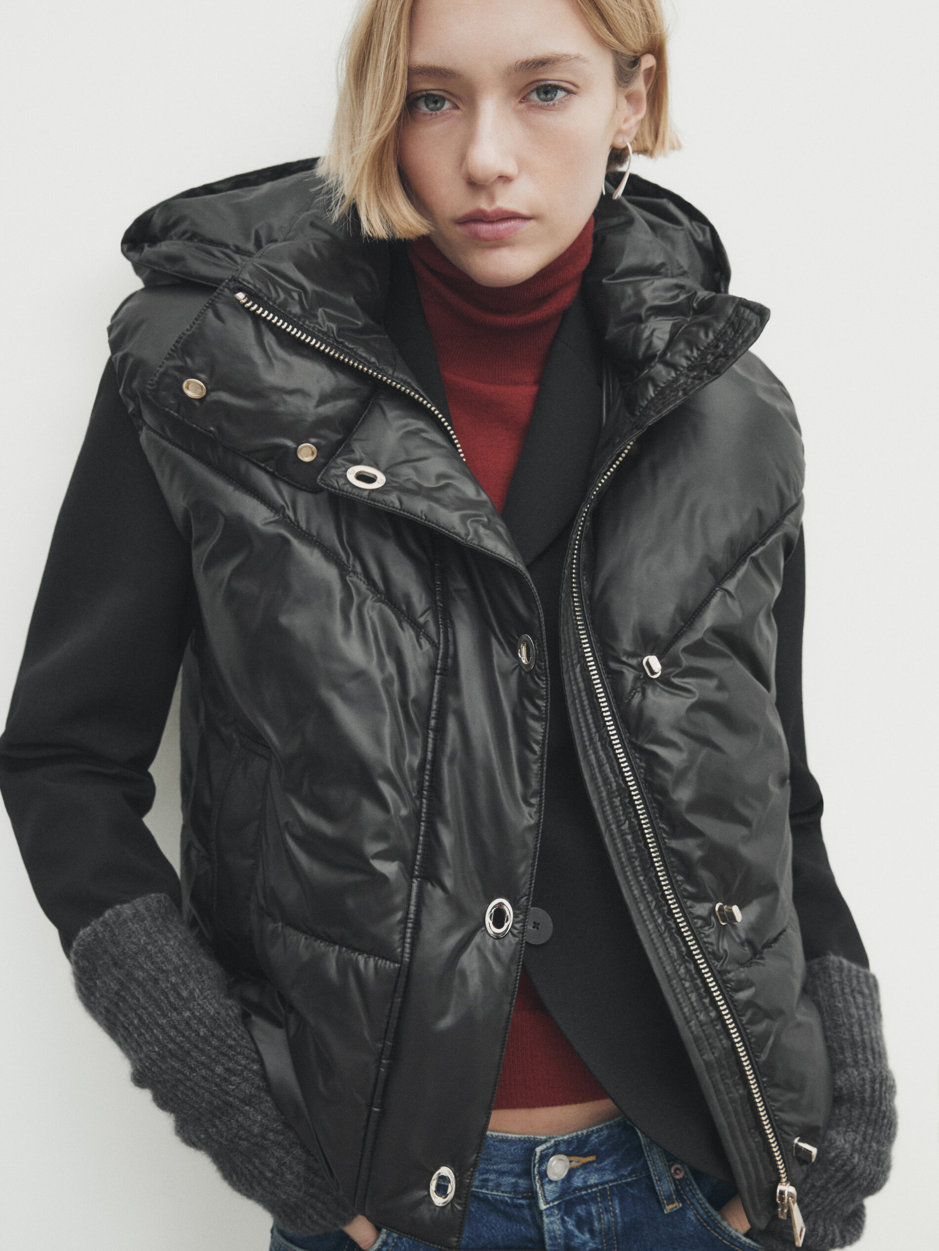 Gilet massimo shop dutti femme