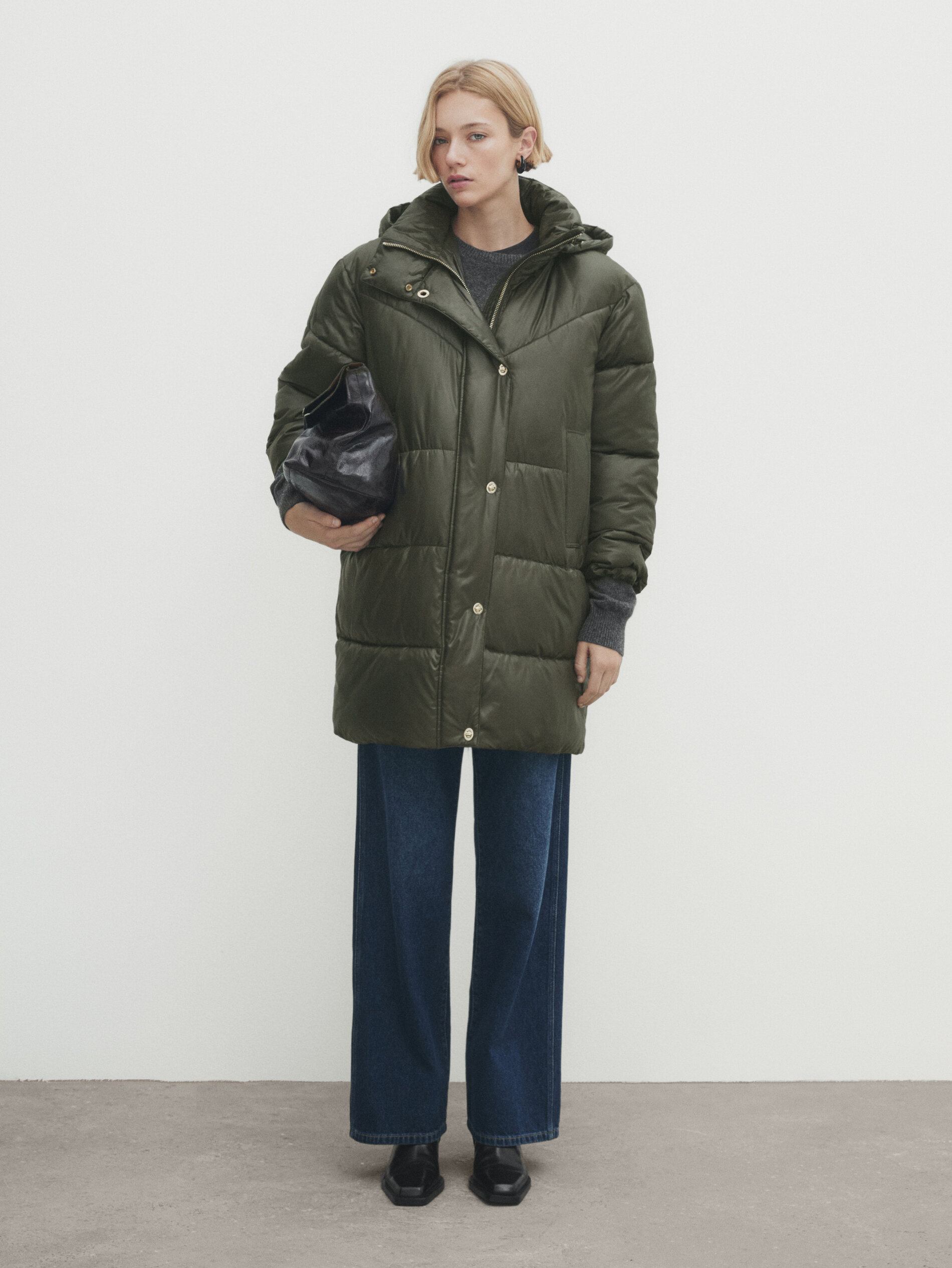 Massimo dutti on sale padded jacket
