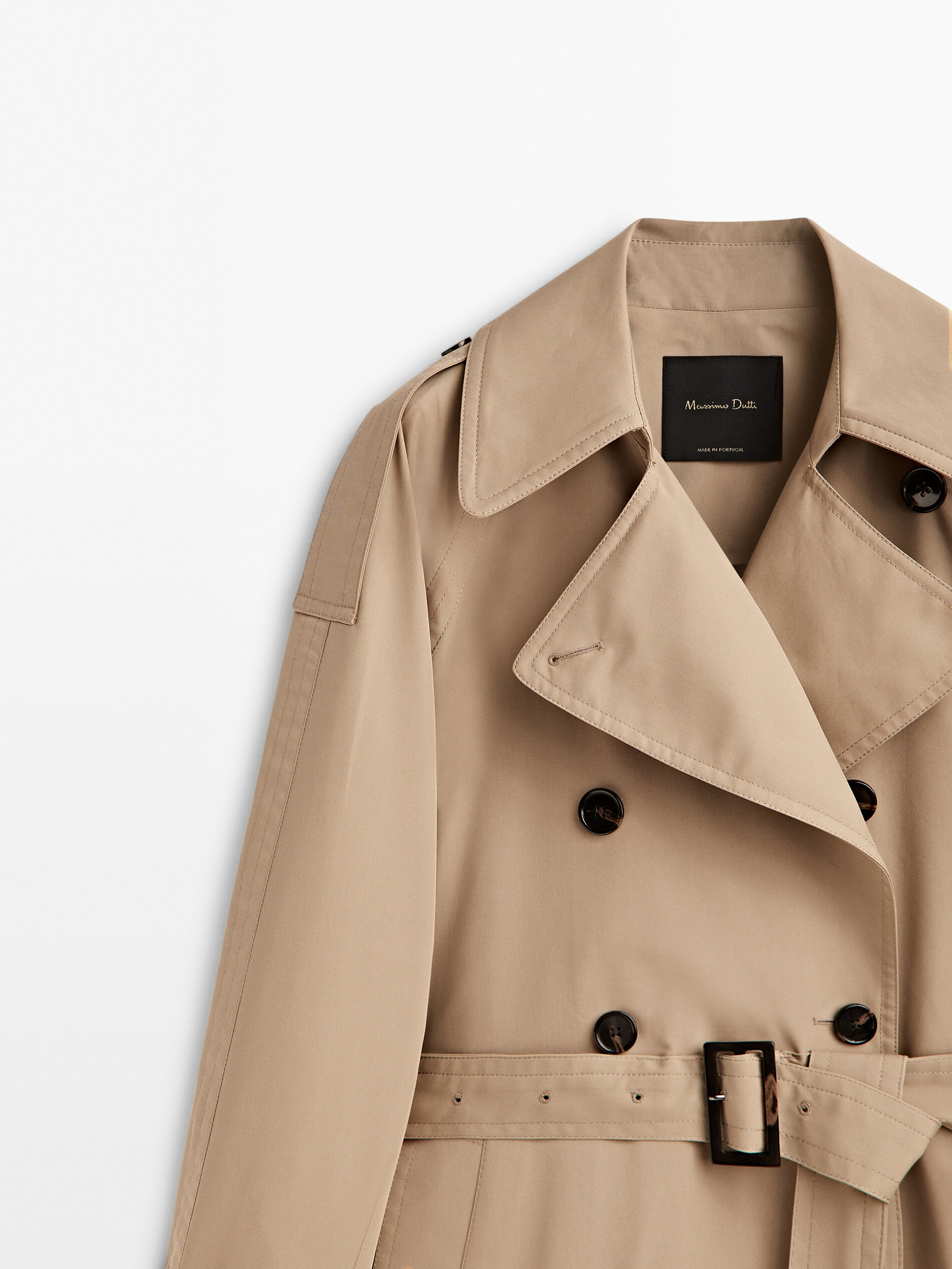Trench femme massimo dutti 2025
