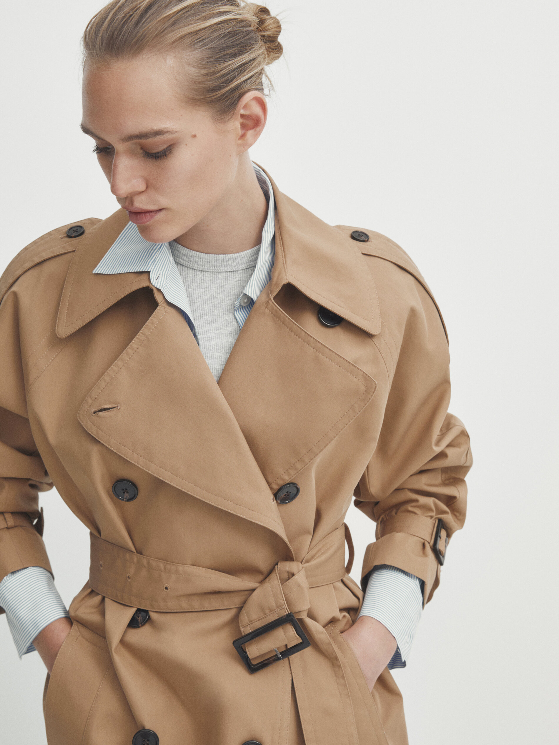 Trench coat hotsell massimo dutti