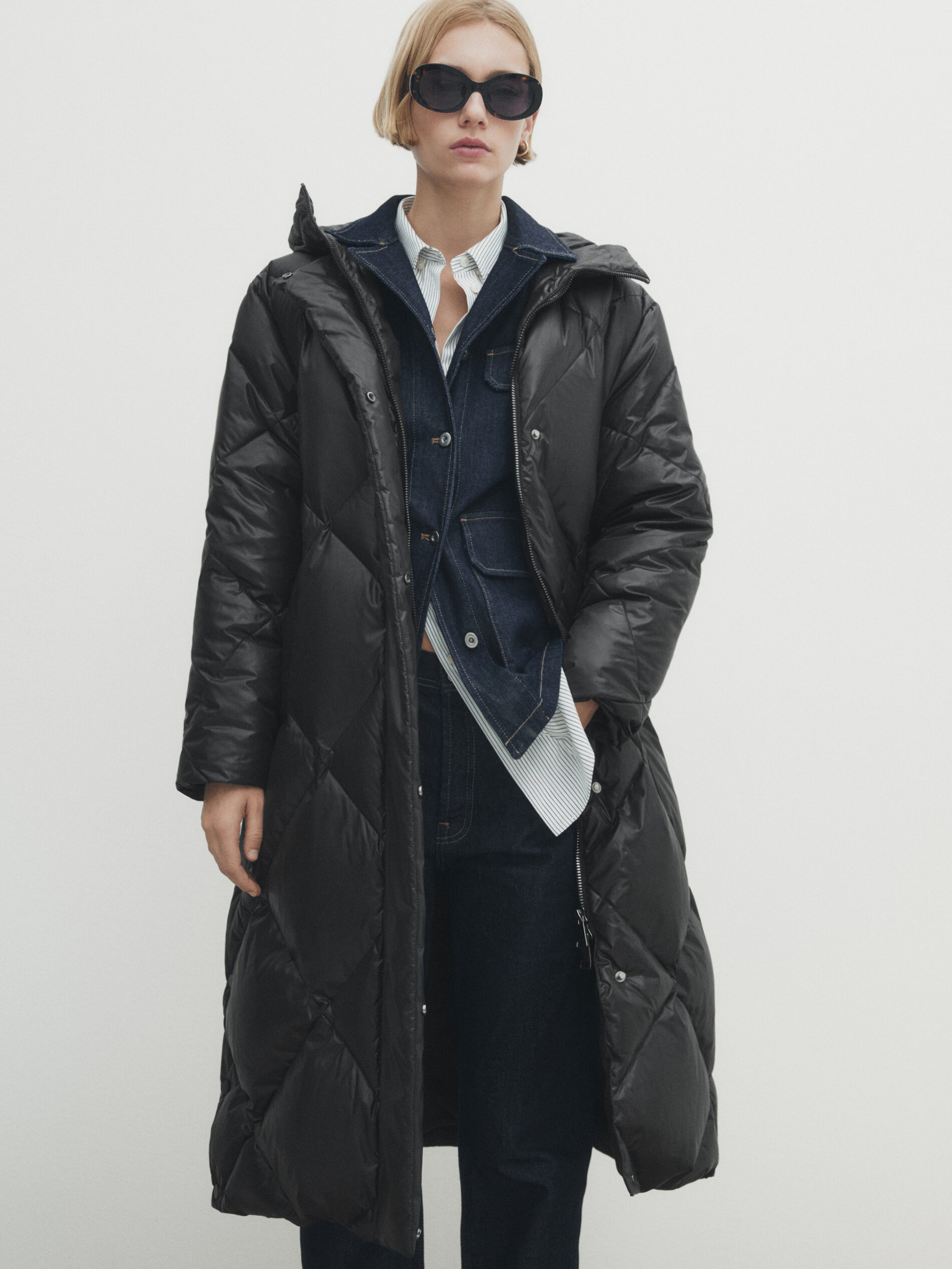 Massimo dutti online down coat