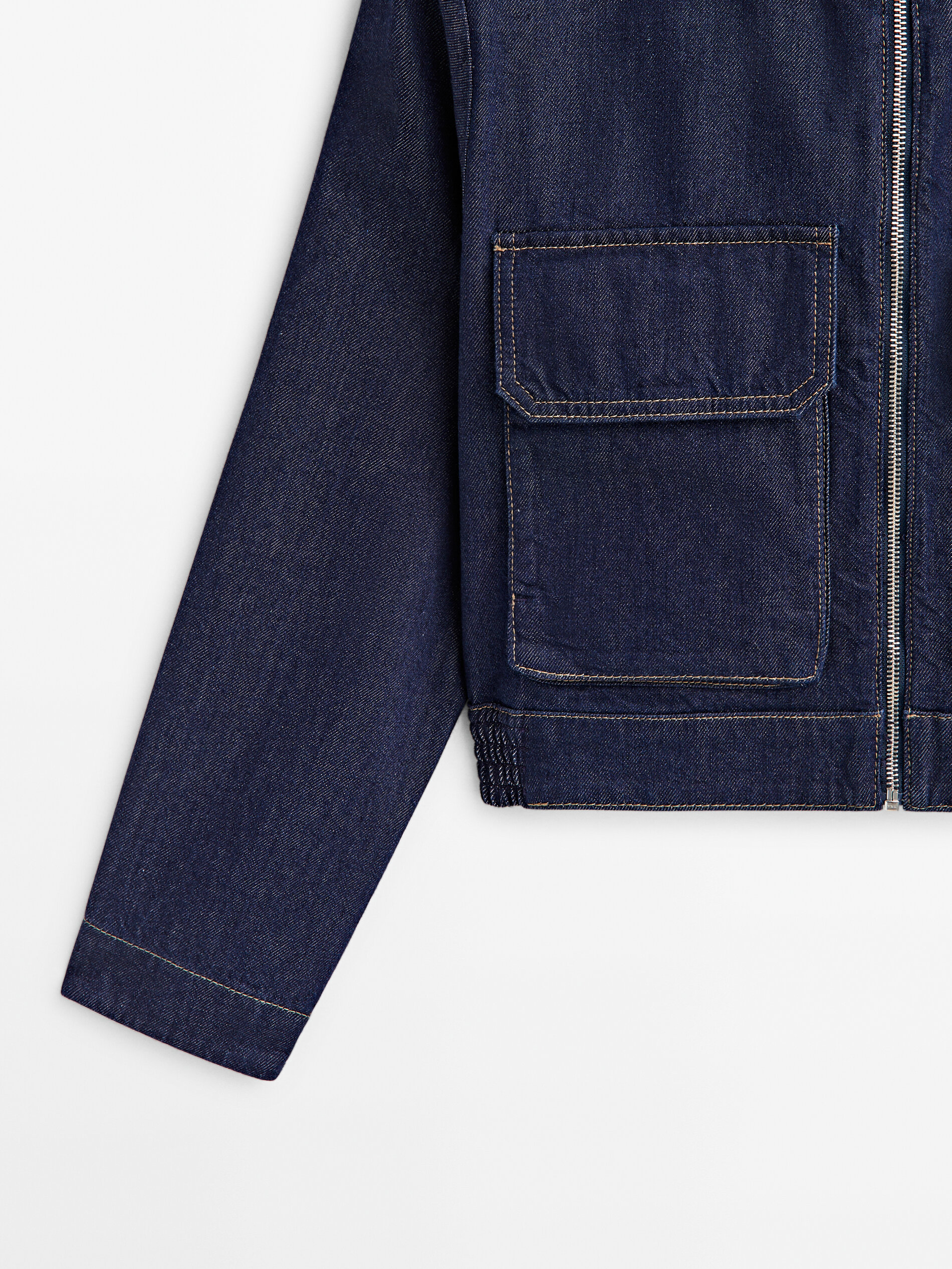 Denim jacket deals massimo dutti