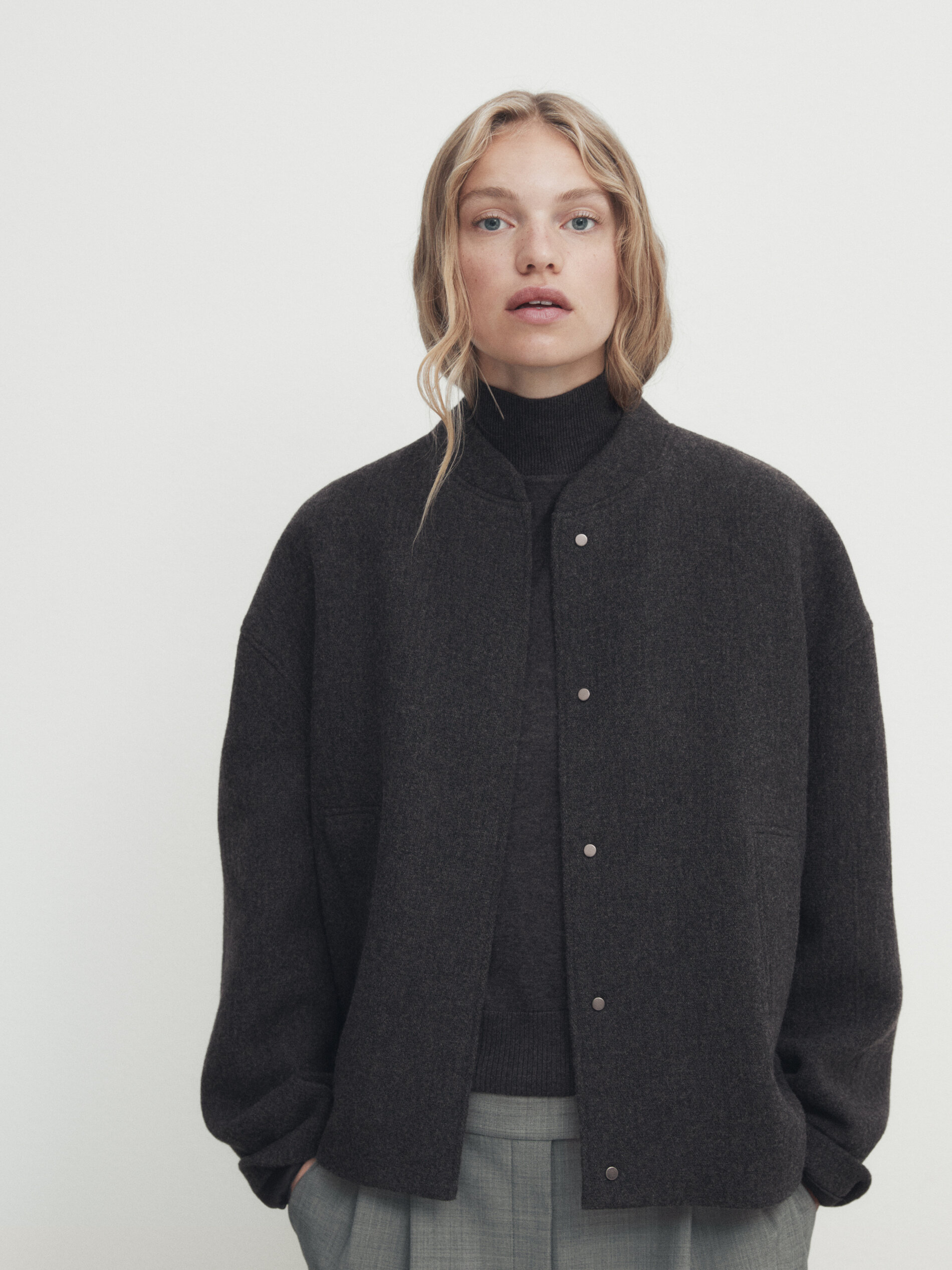 Bomber jacket clearance massimo dutti