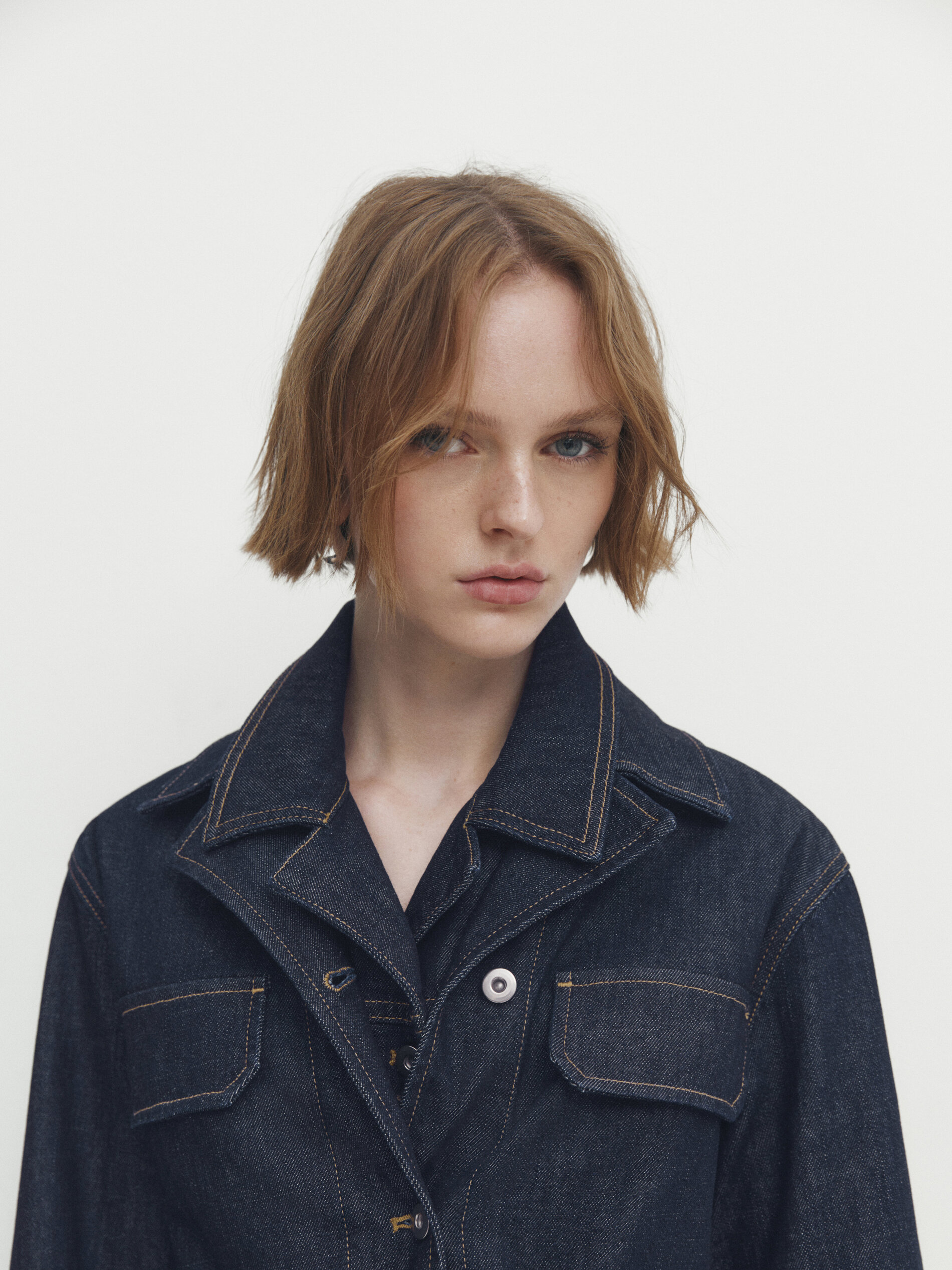 Massimo dutti jean jacket store