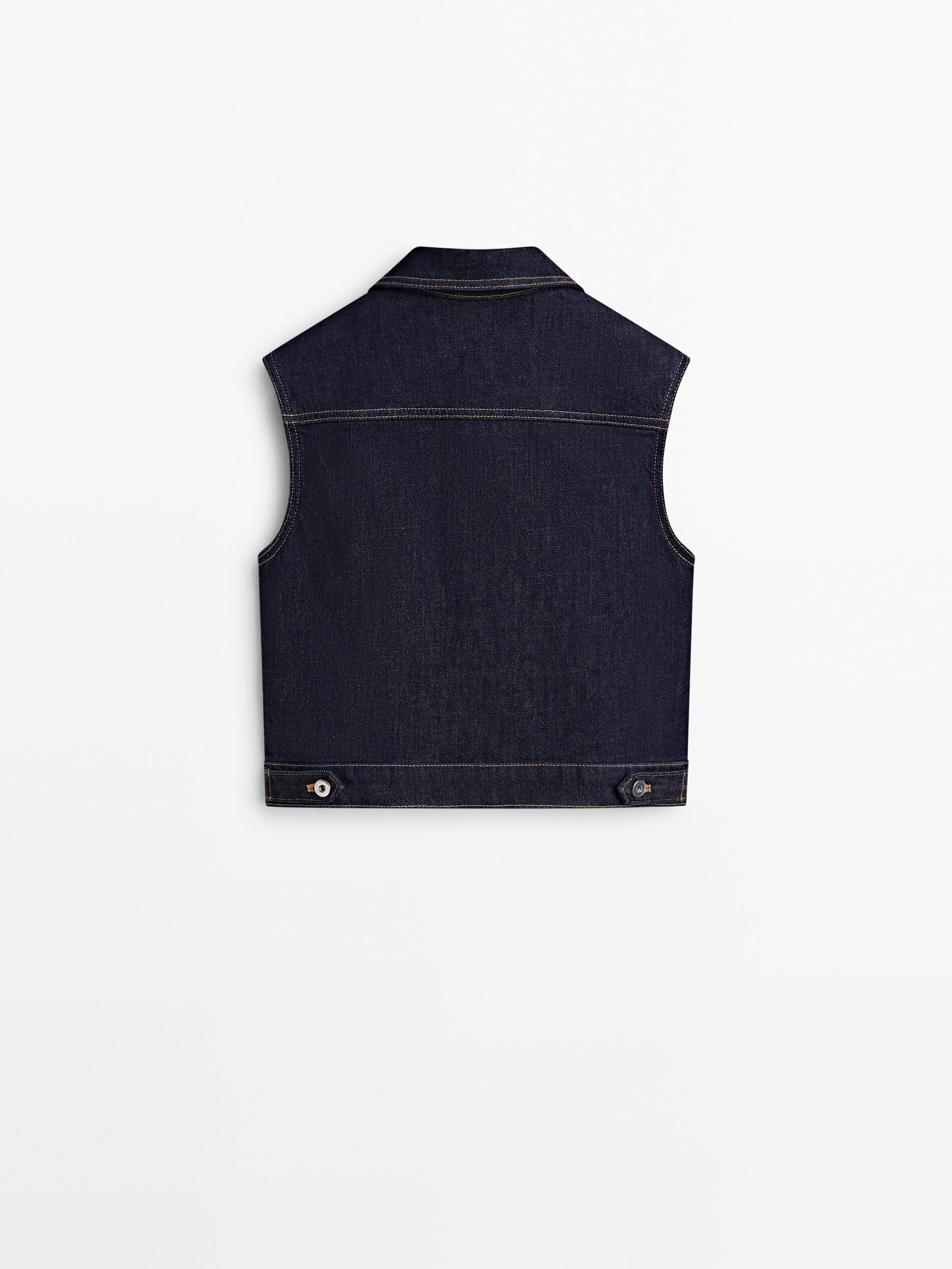 Denim waistcoats sales