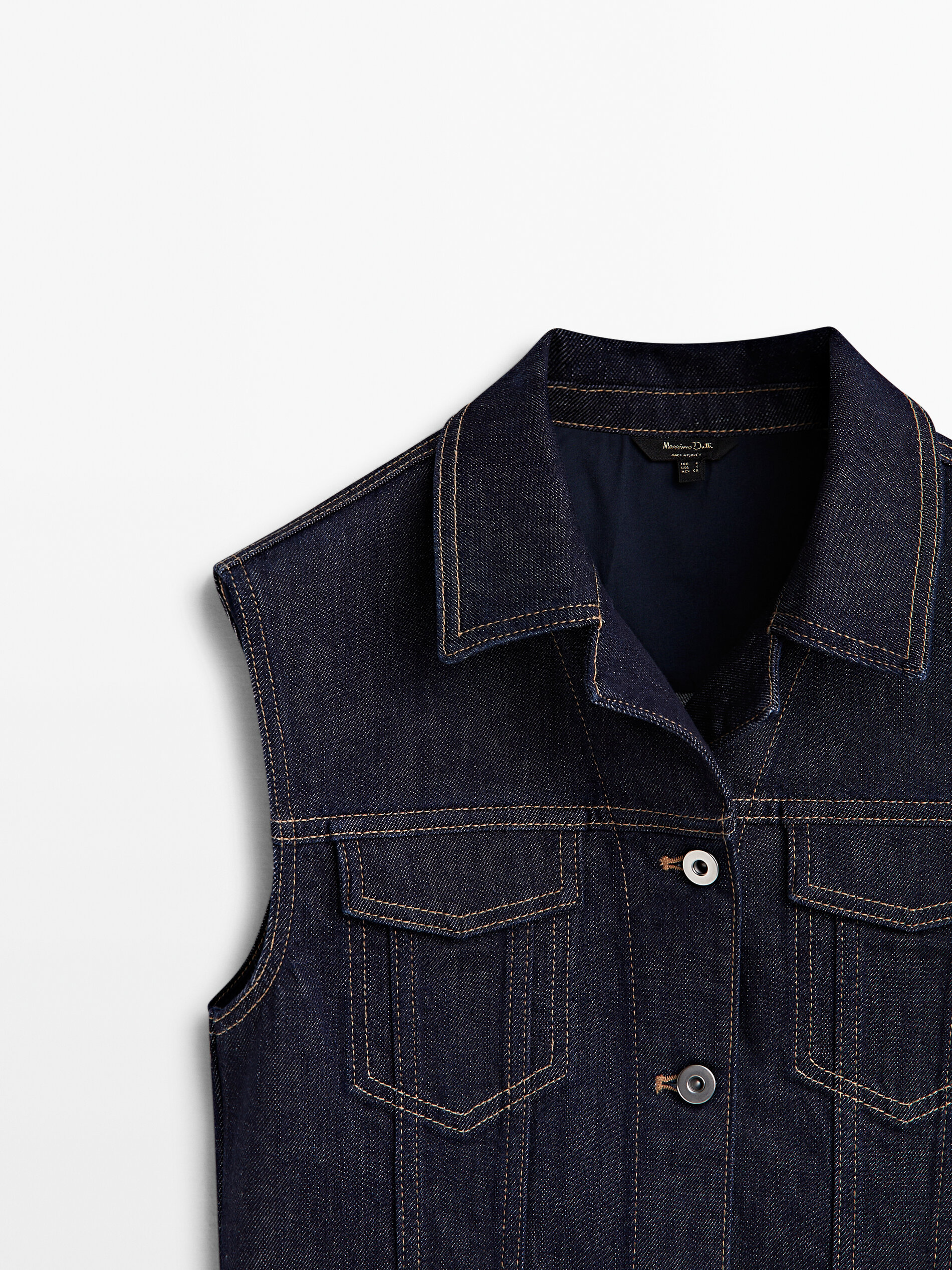 Massimo dutti hot sale sleeveless jacket