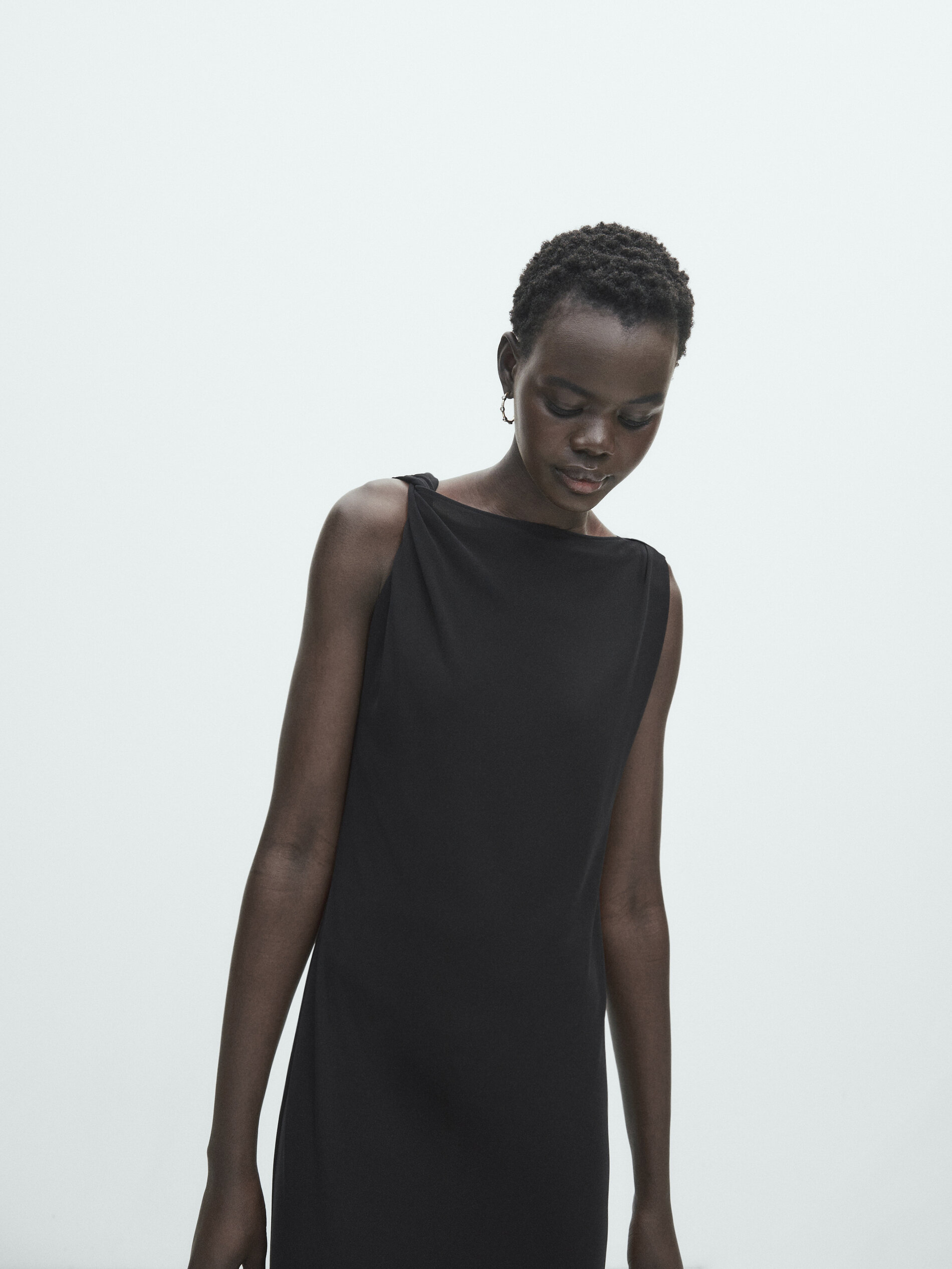 Robe shop fluide plissée