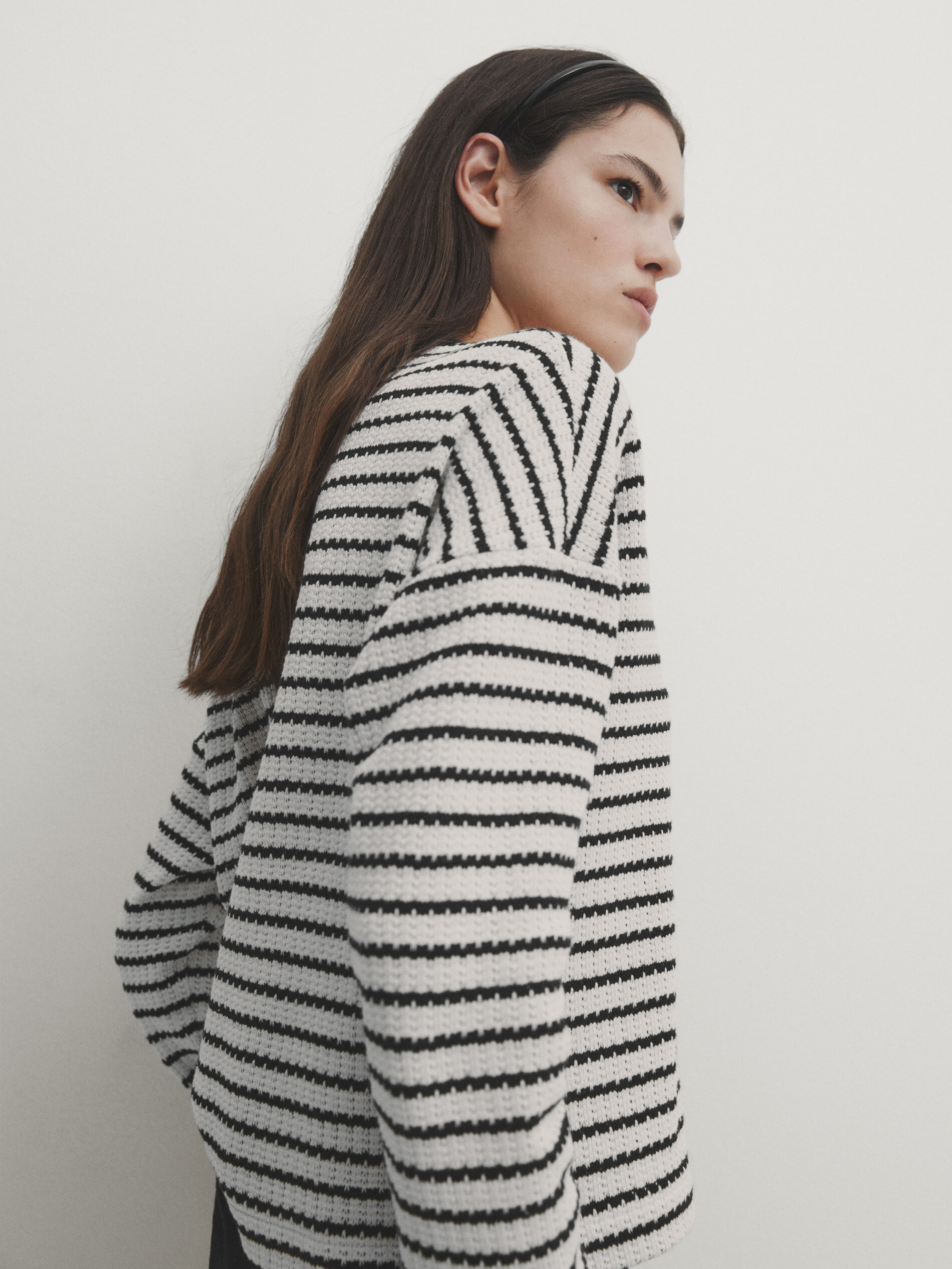 Massimo dutti long cardigan on sale