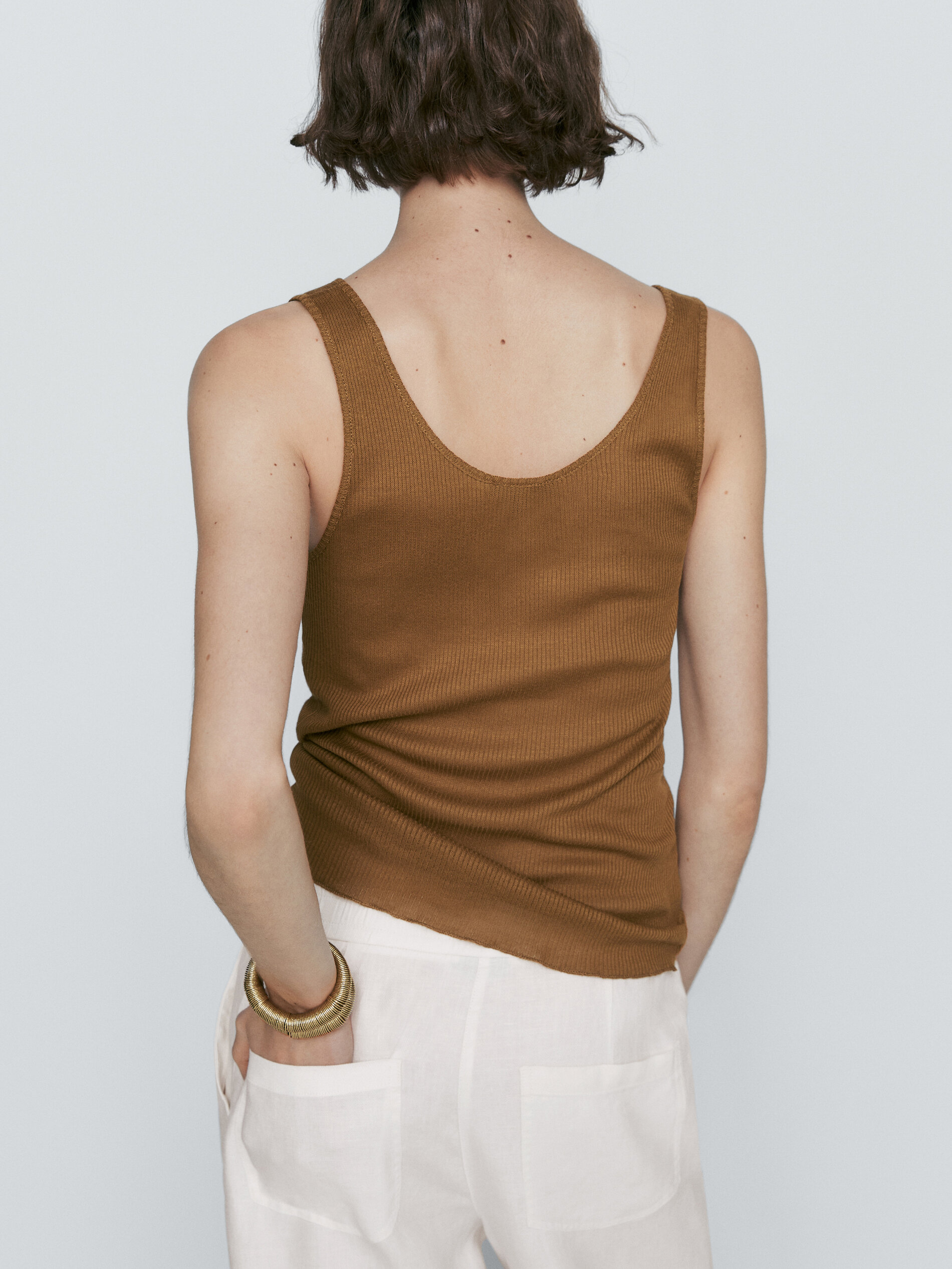 Débardeur brun sales