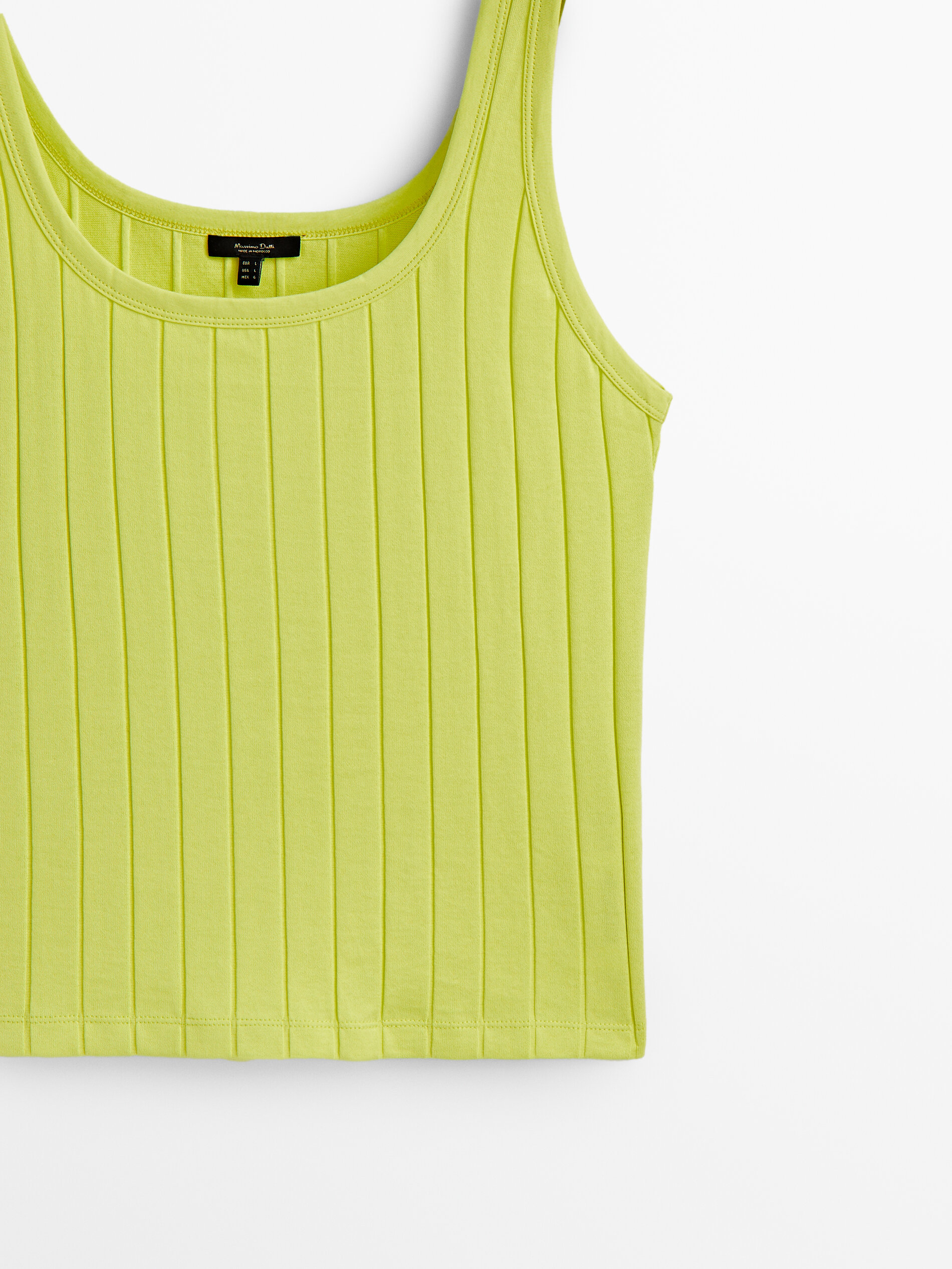 Camiseta tirantes canal ancho