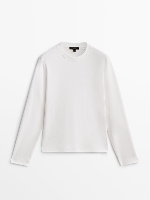 Camiseta manga larga algodón - Massimo México