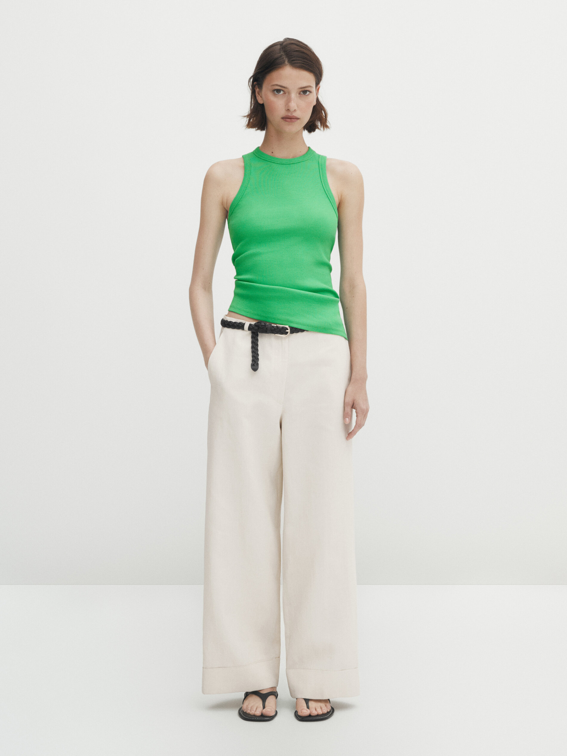 TOP HALTER CANALÉ