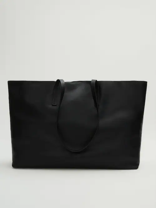 patent leather tote bag