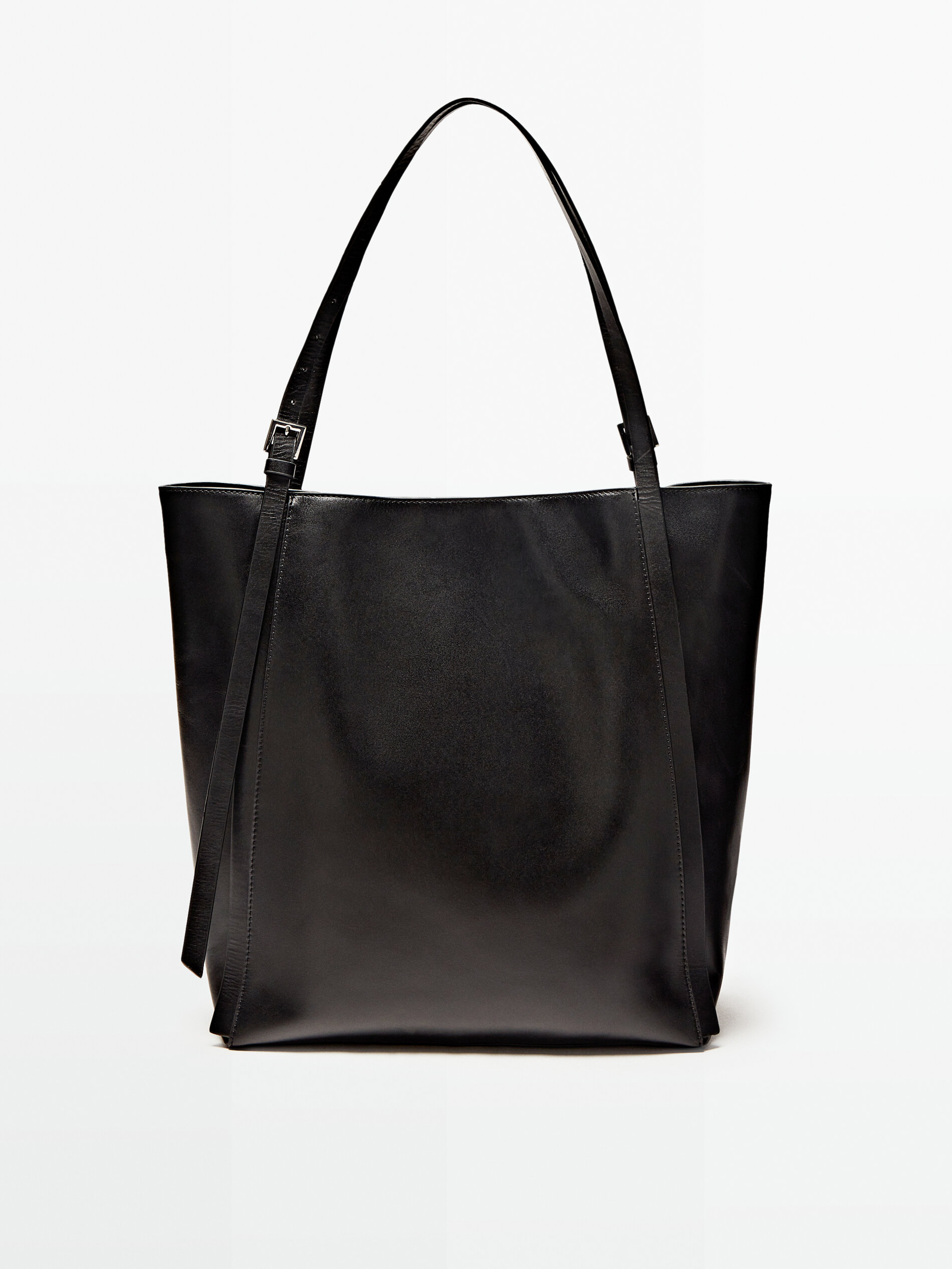 Large Leather Tote Bag - Camelia - Domini Leather