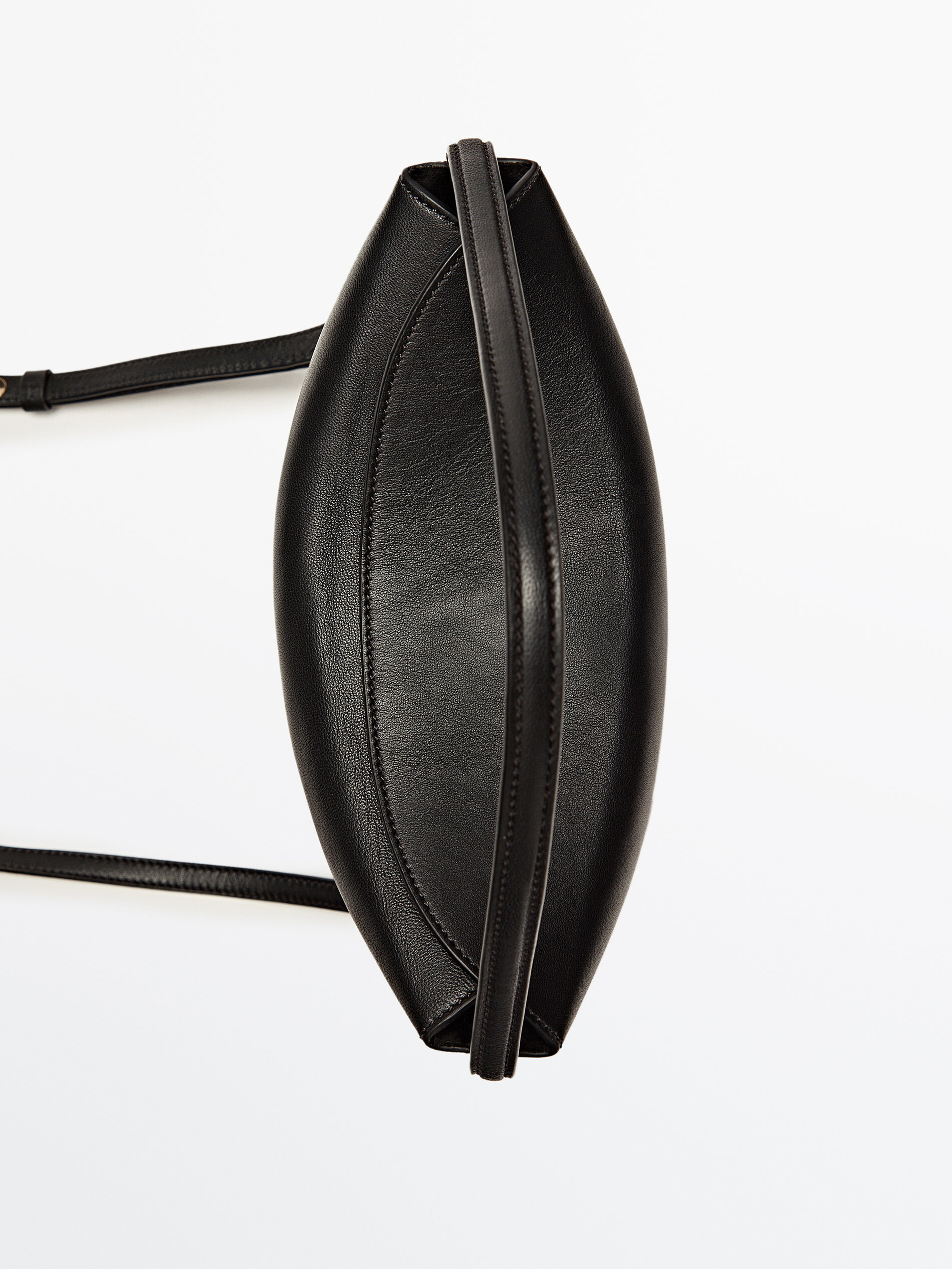 Leather box hotsell bag massimo dutti