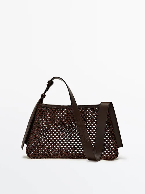 New Arrival Ladies' Tote Bag With Shoulder Strap And Metallic