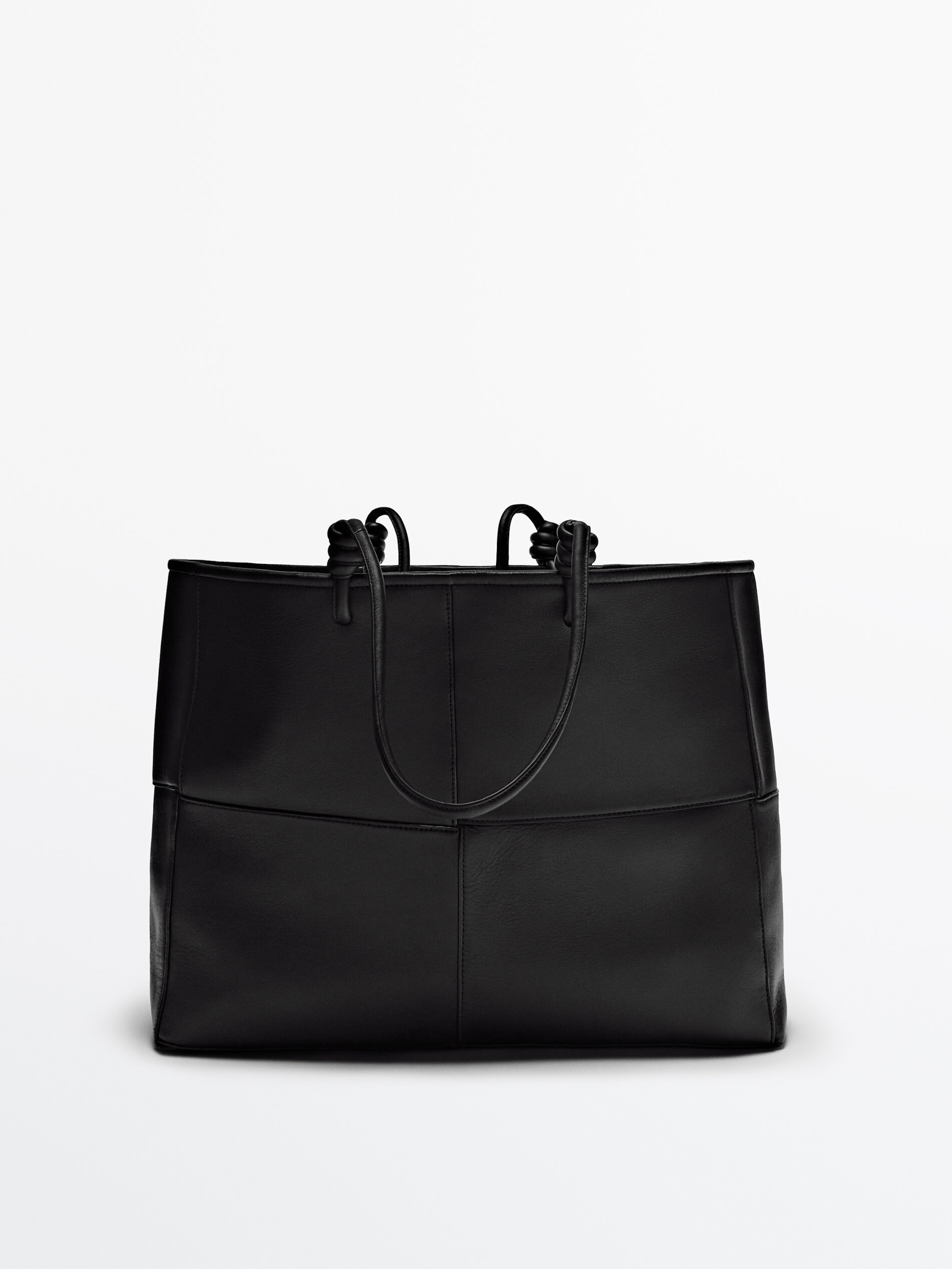 Massimo dutti discount nappa tote bag