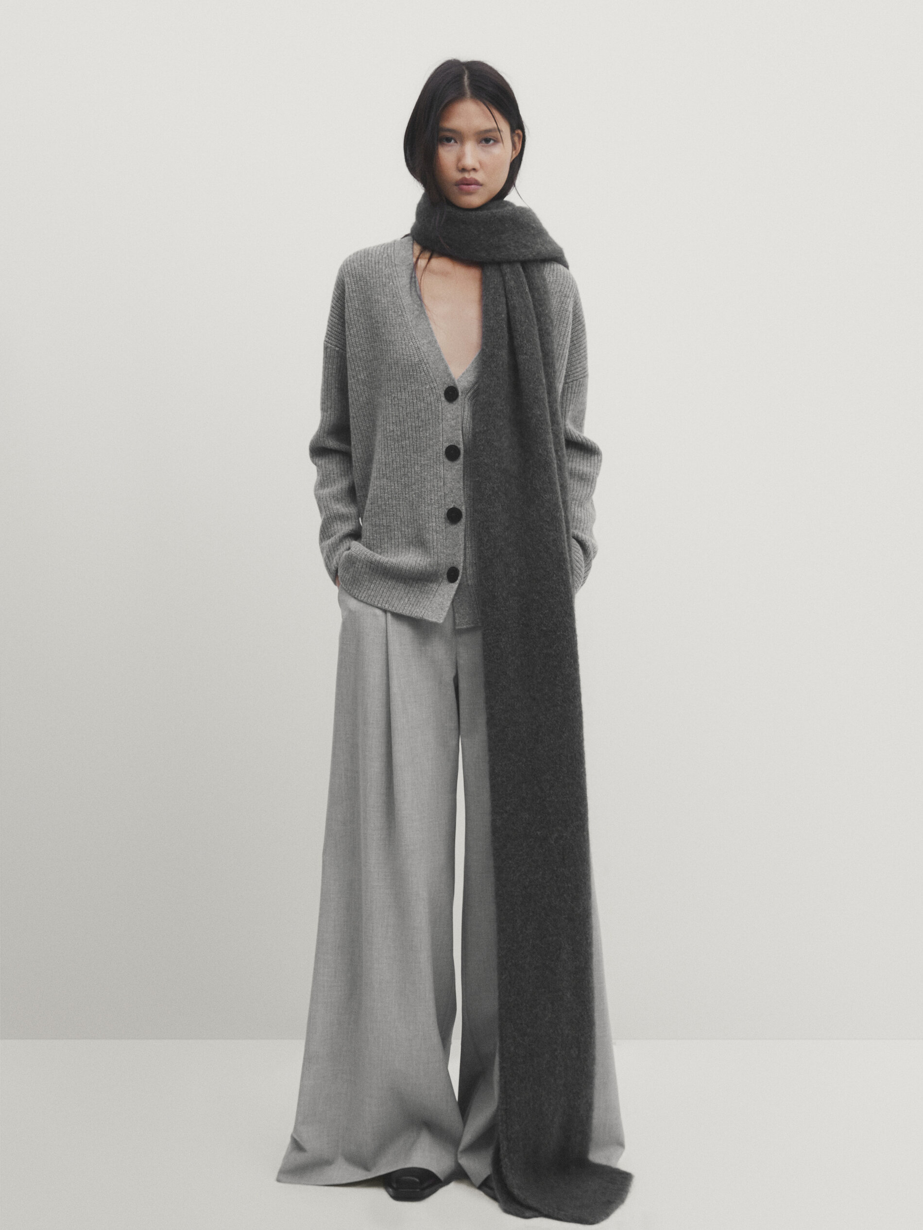 Manteau avec deals pantalon large