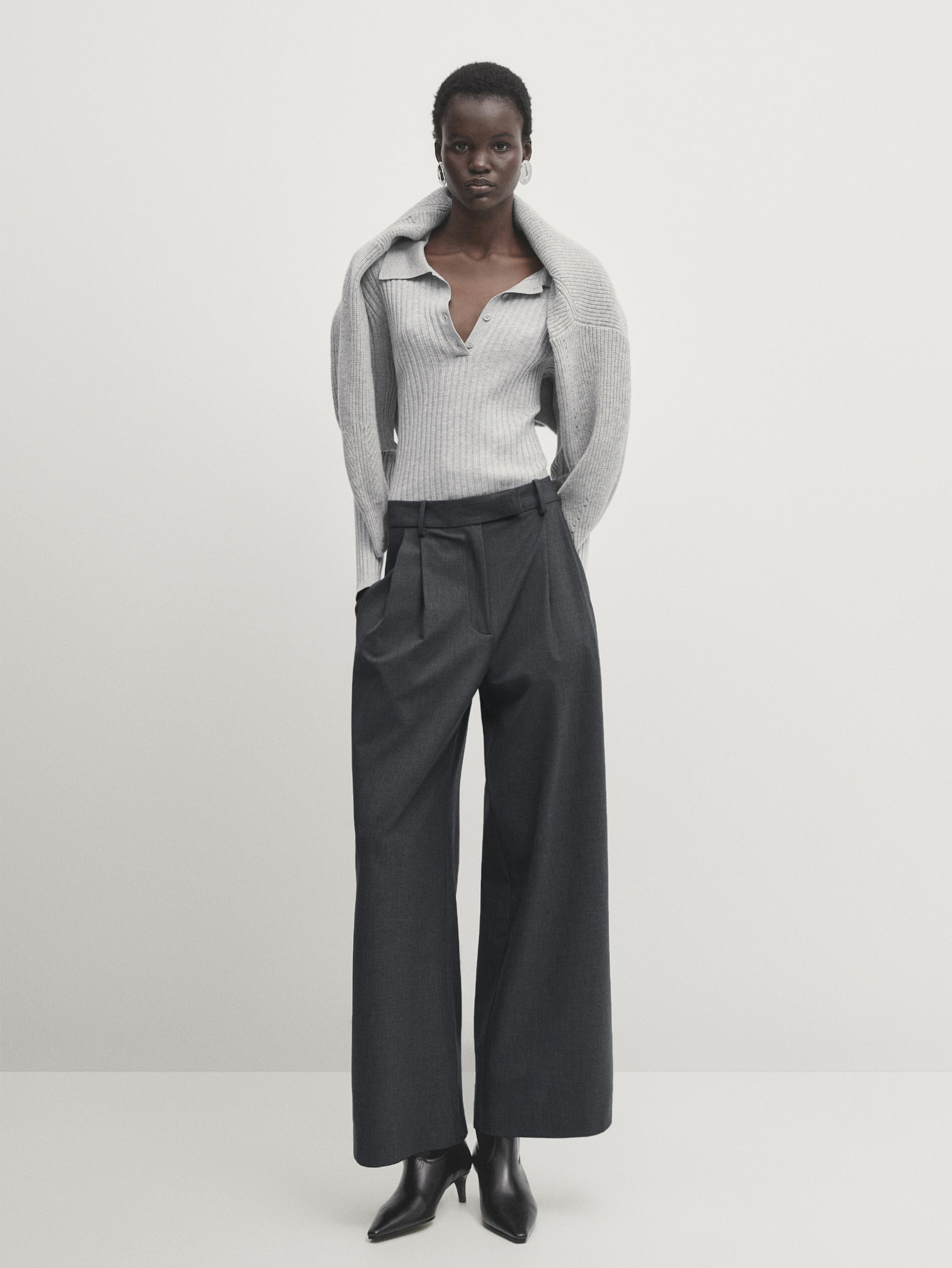 Pantaloni discount ampi eleganti