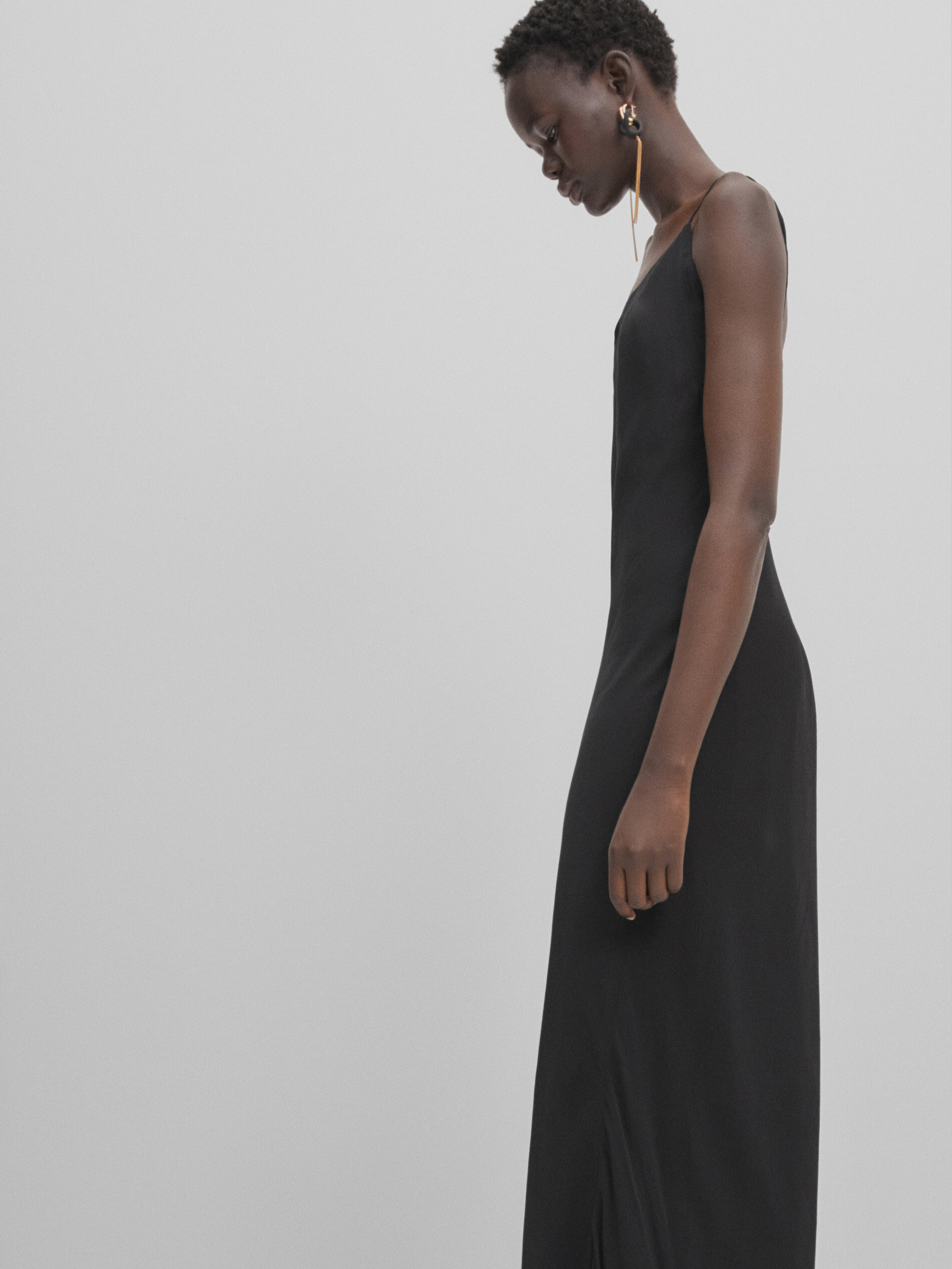 Massimo dutti online long dress