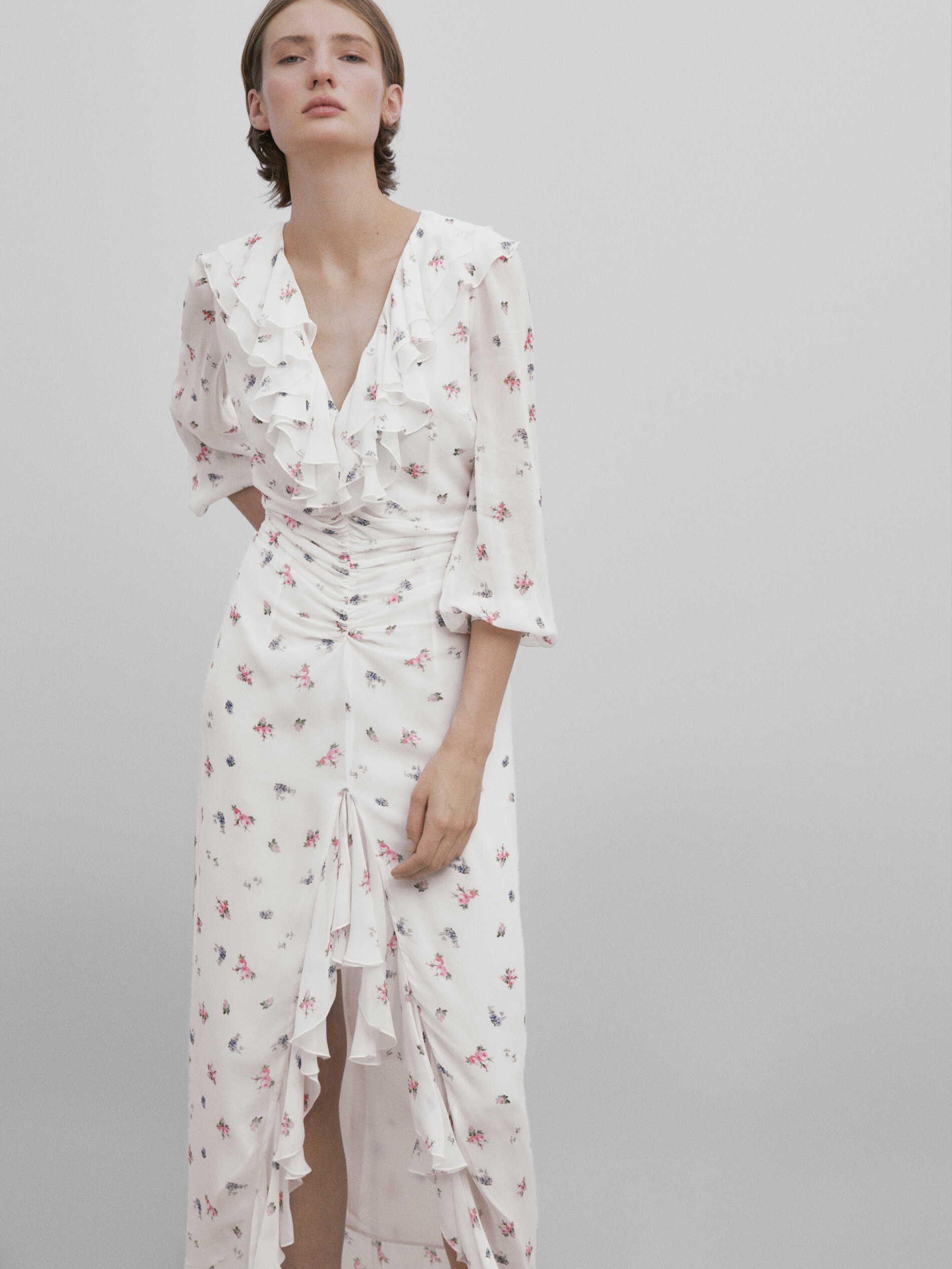 Maxi dress on sale massimo dutti