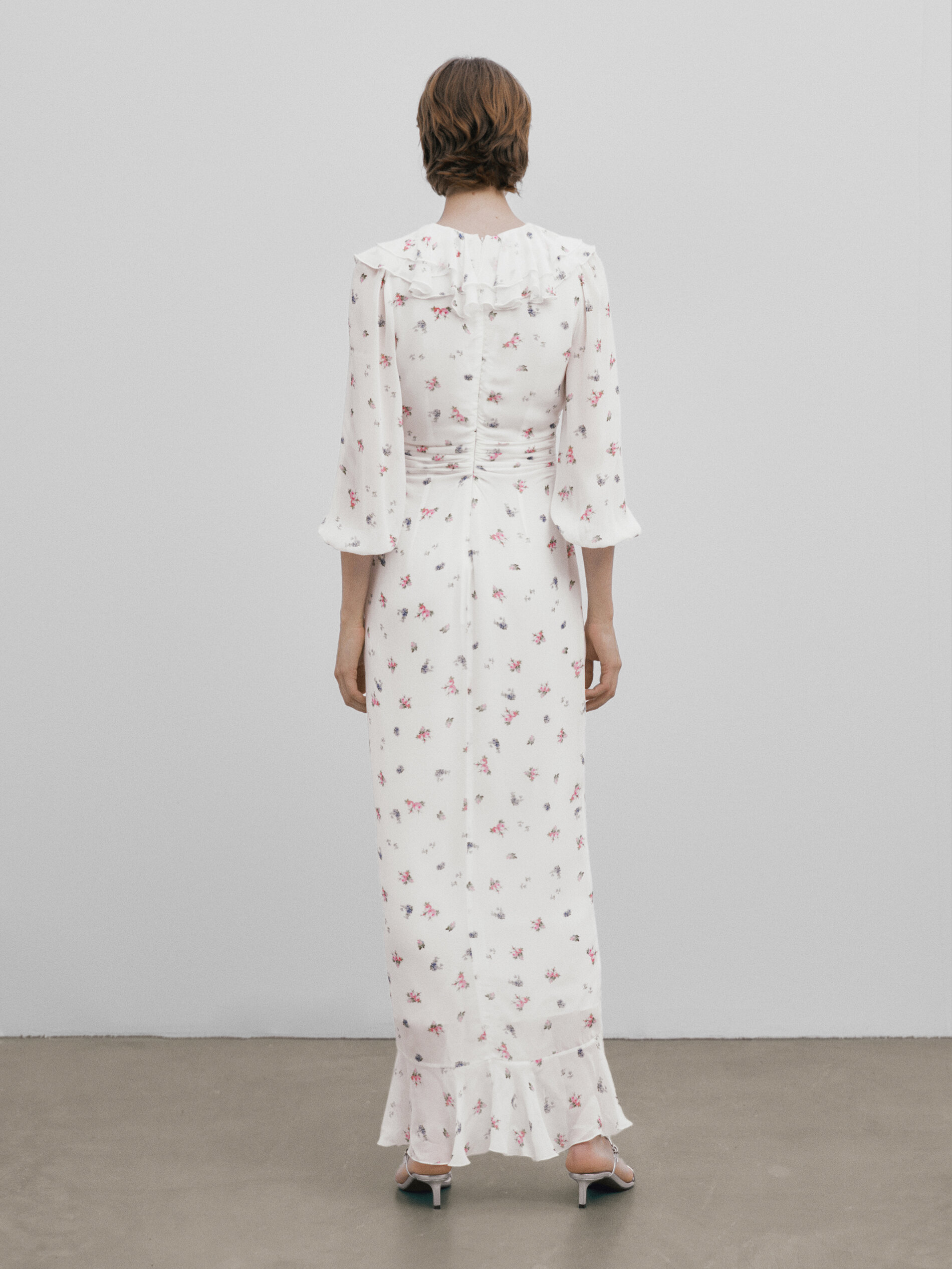Vestido lunares massimo dutti discount
