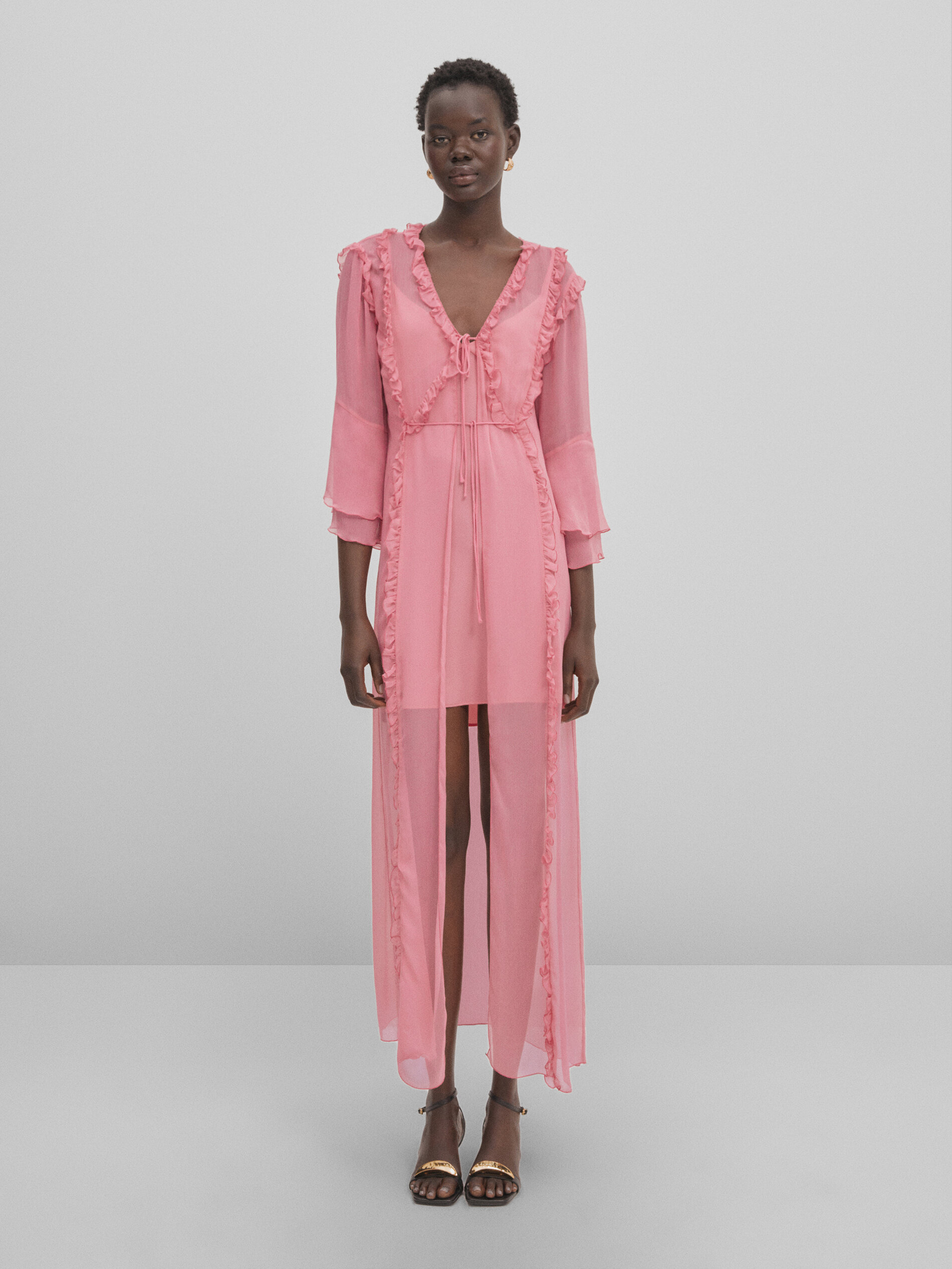 Massimo dutti sales maxi dress