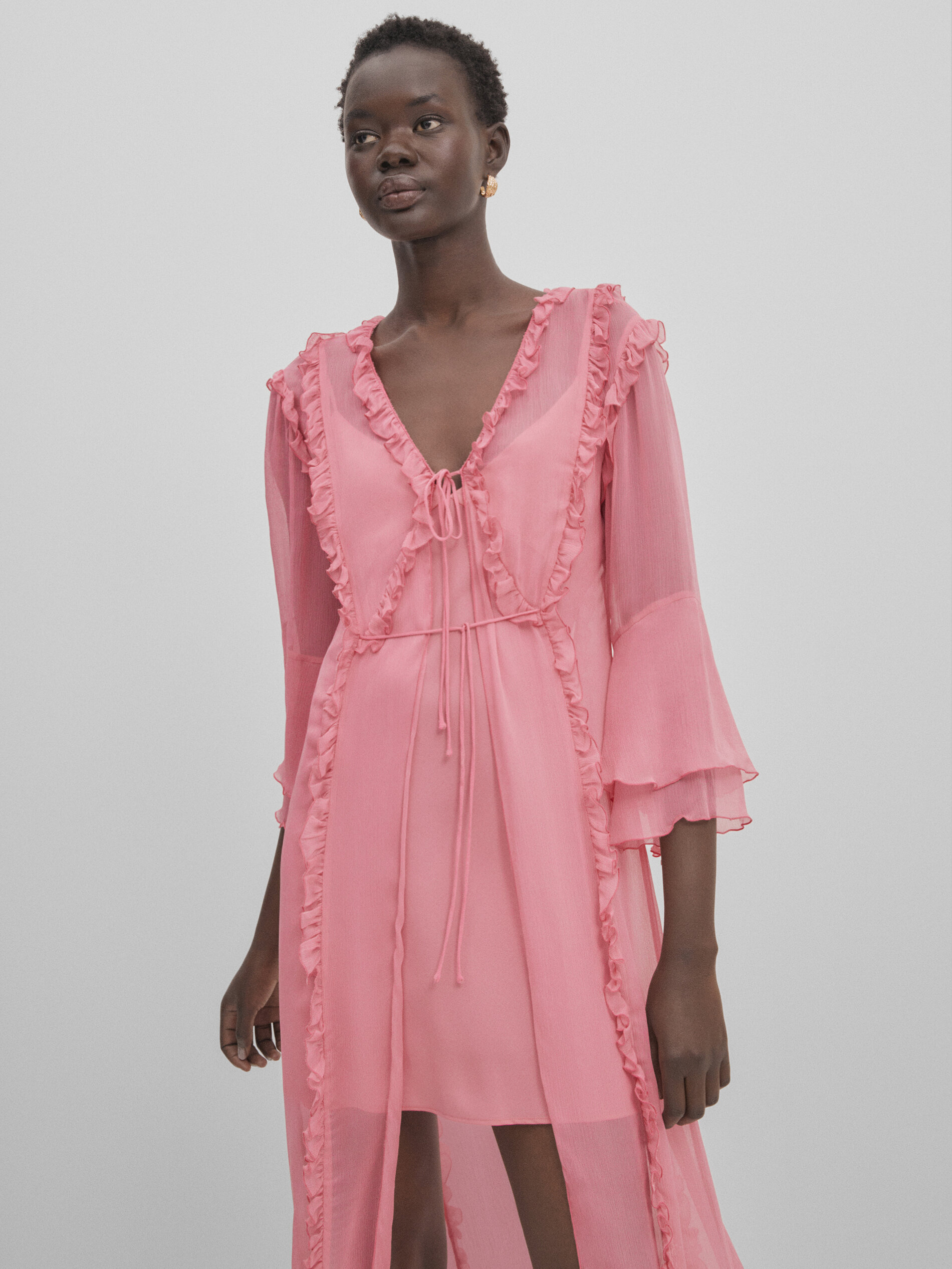 Massimo dutti robe best sale longue