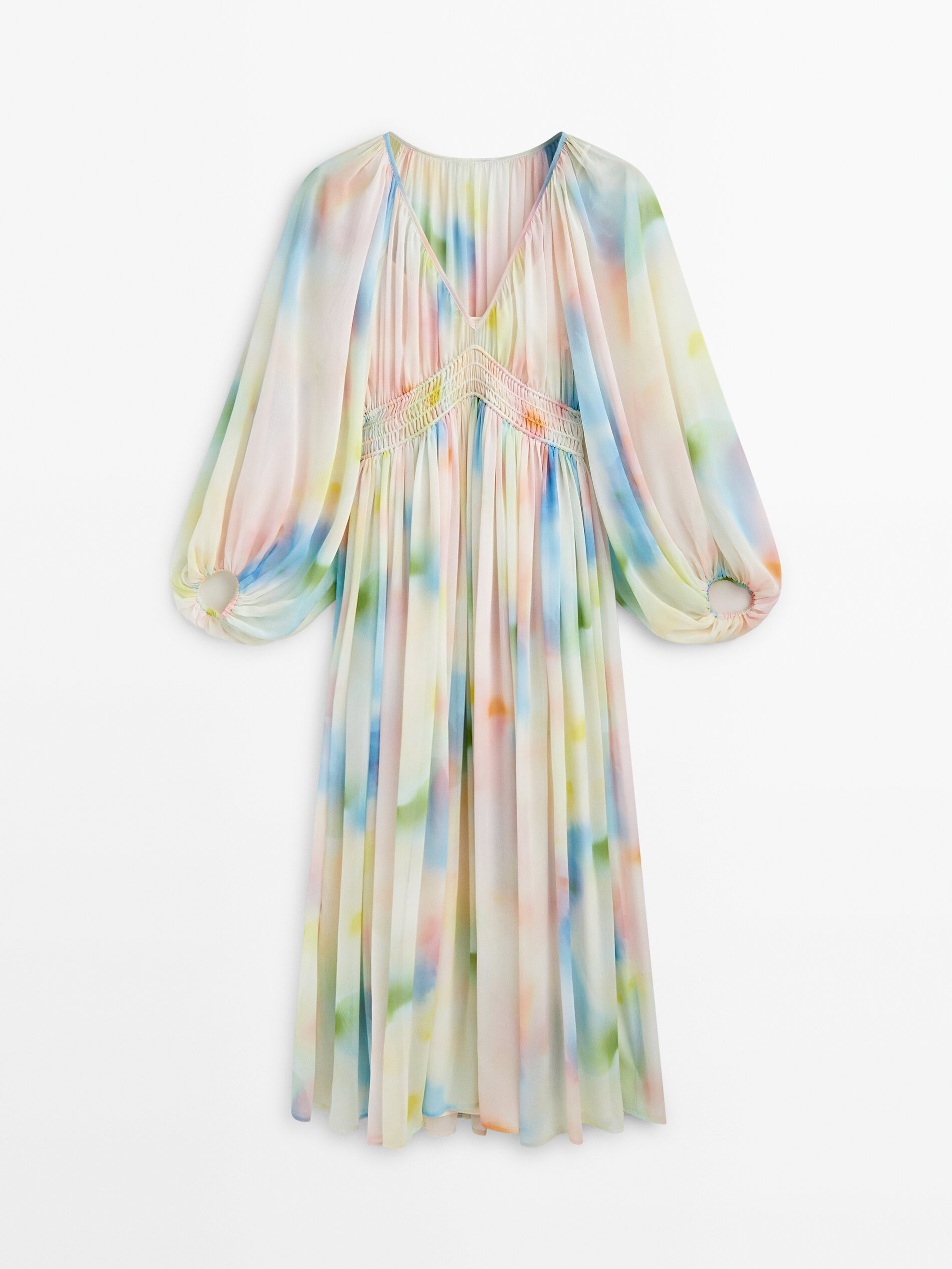Maxi dress massimo dutti shop