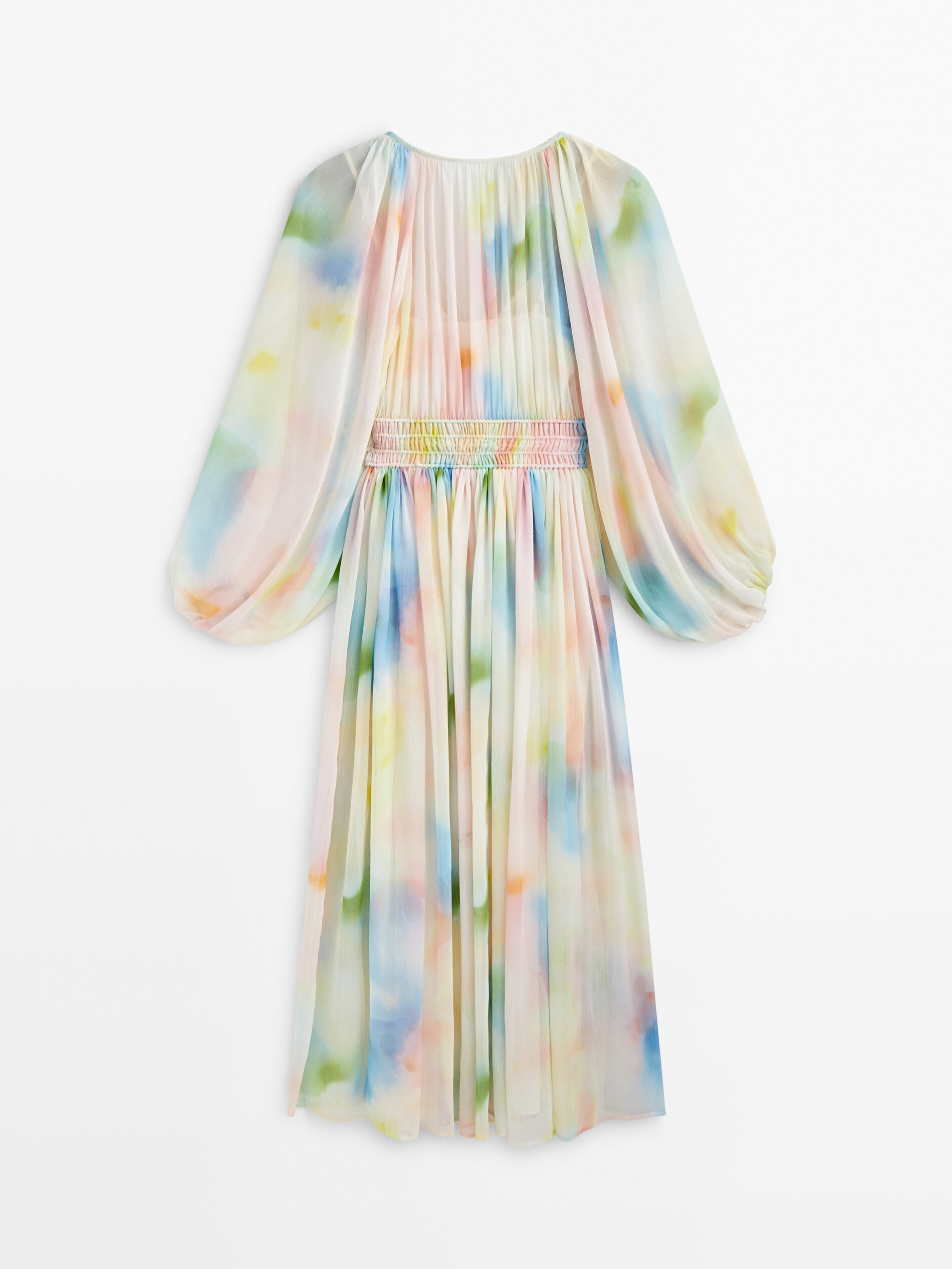 Massimo dutti online long dress