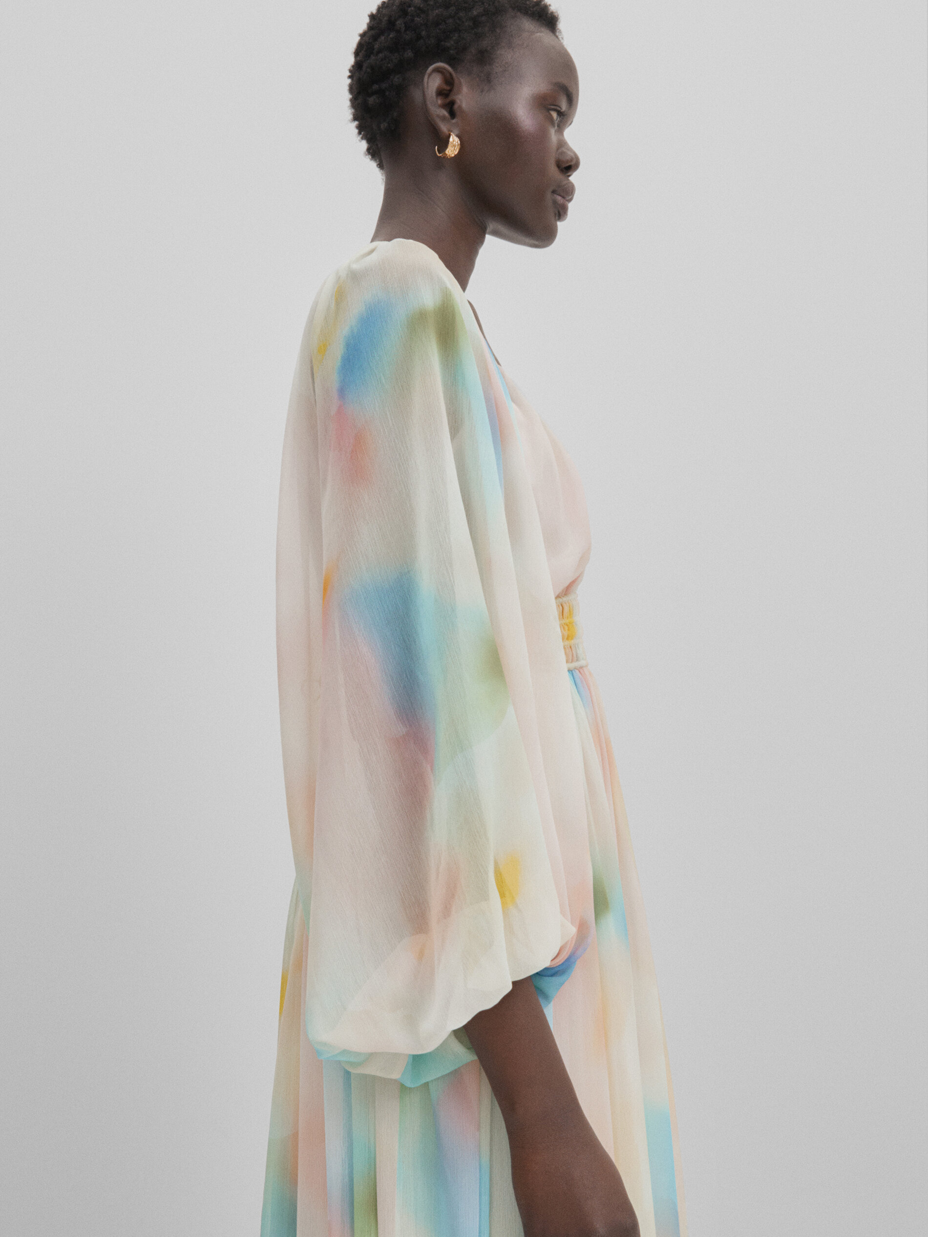 Massimo dutti online long dress