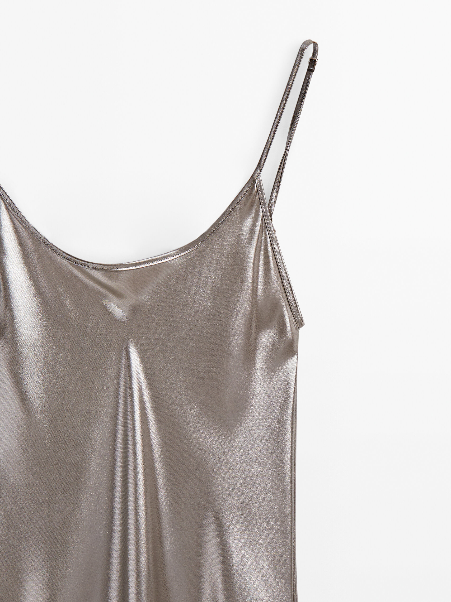 Metallic camisole dress Studio