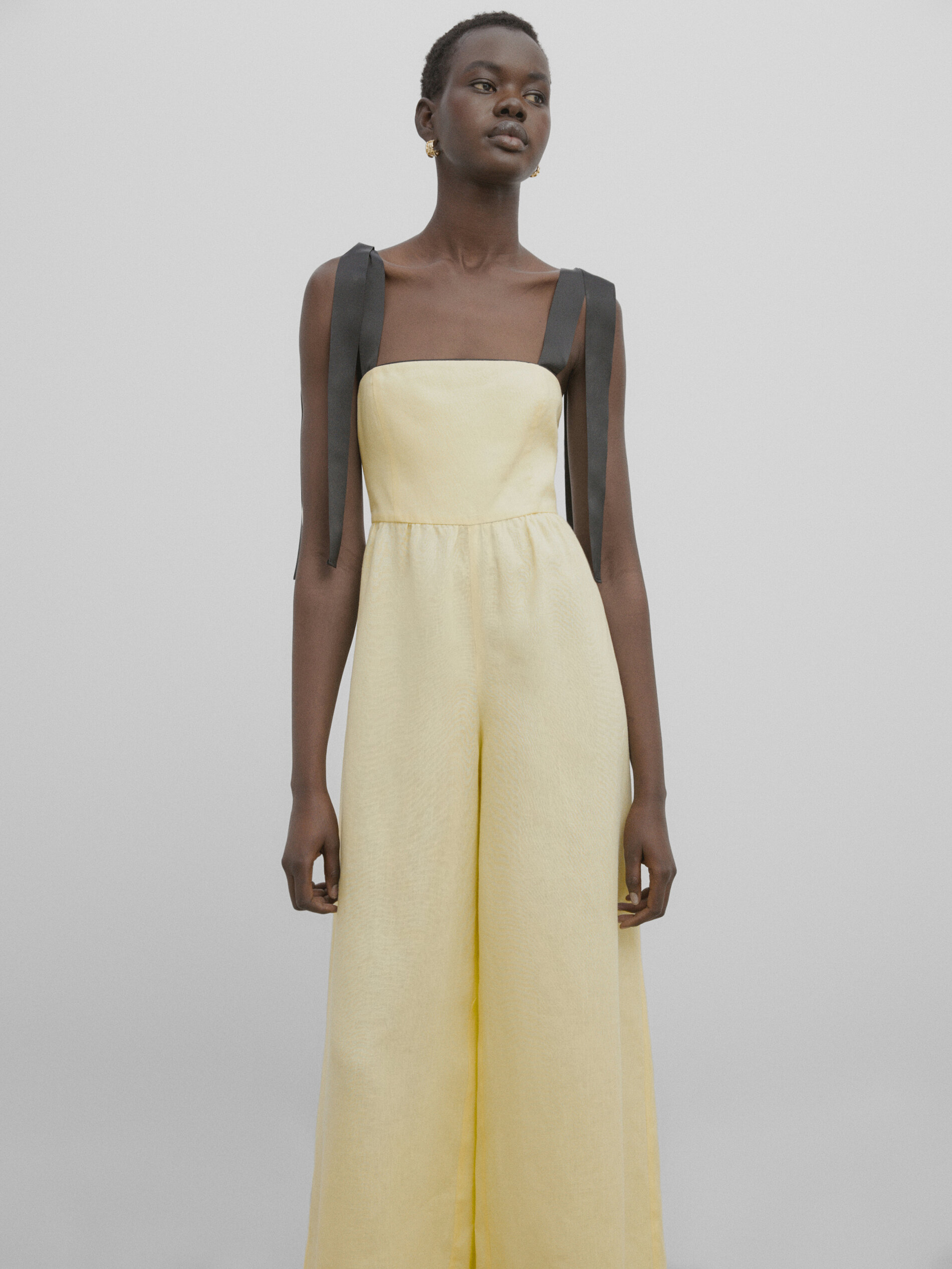 Massimo dutti best sale yellow jumpsuit