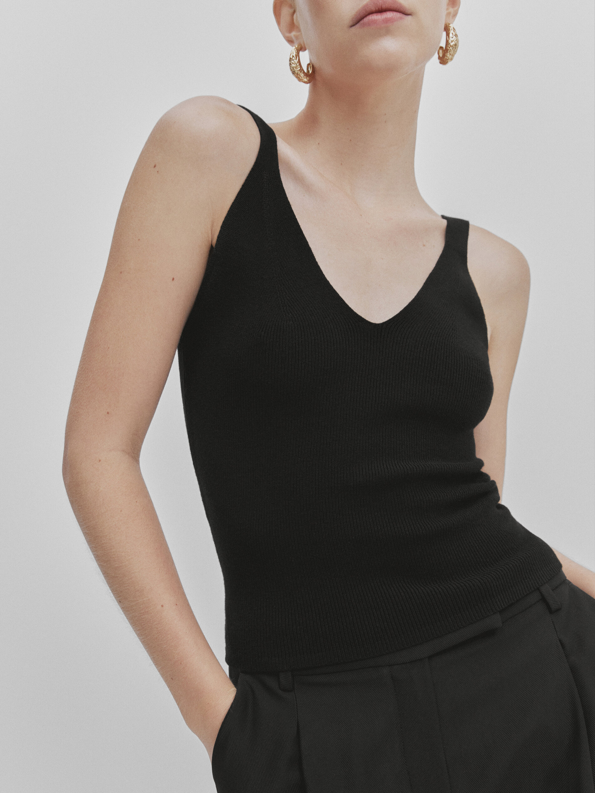 Maglia best sale a bretelle