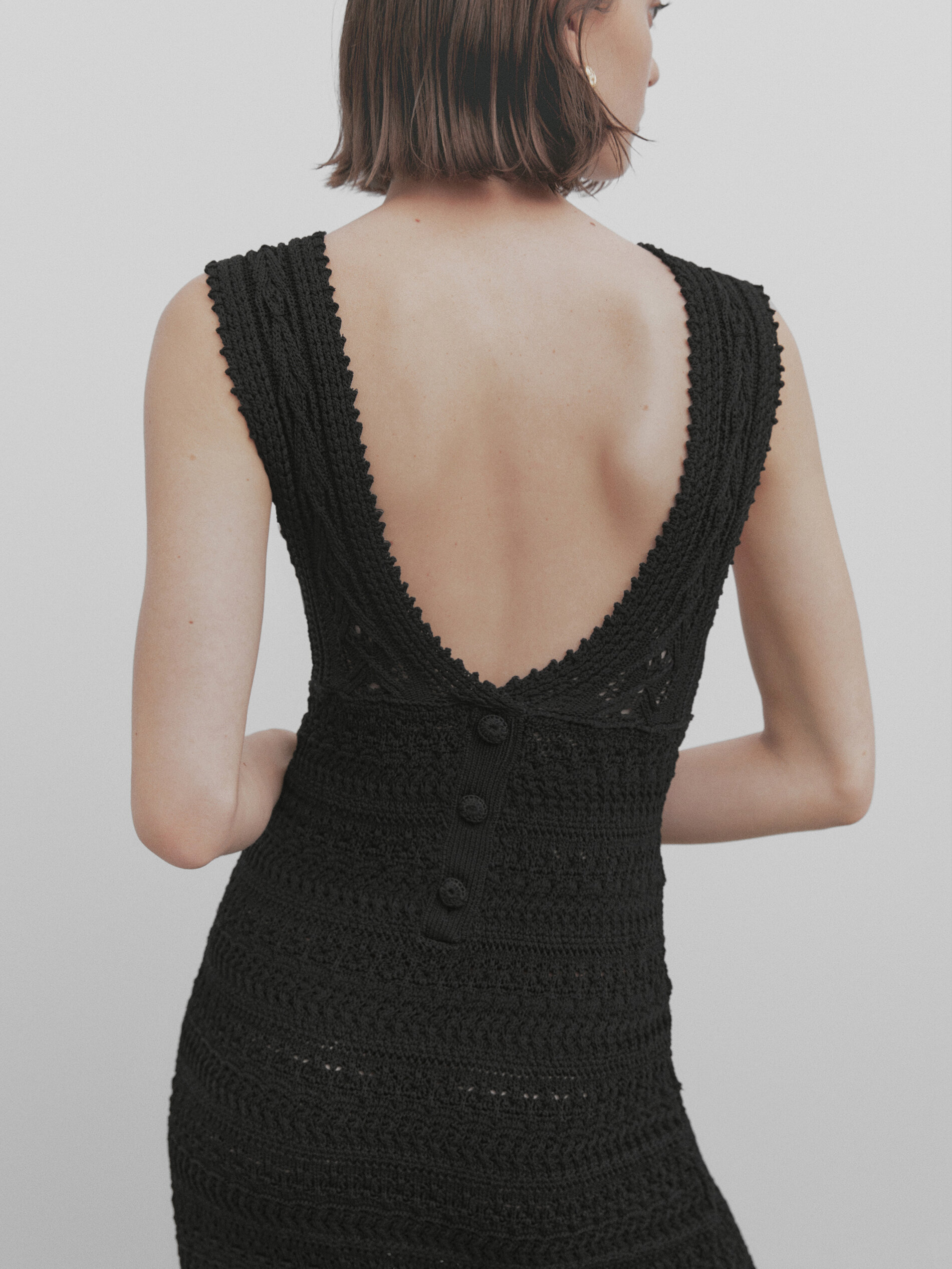Little black deals knit dress