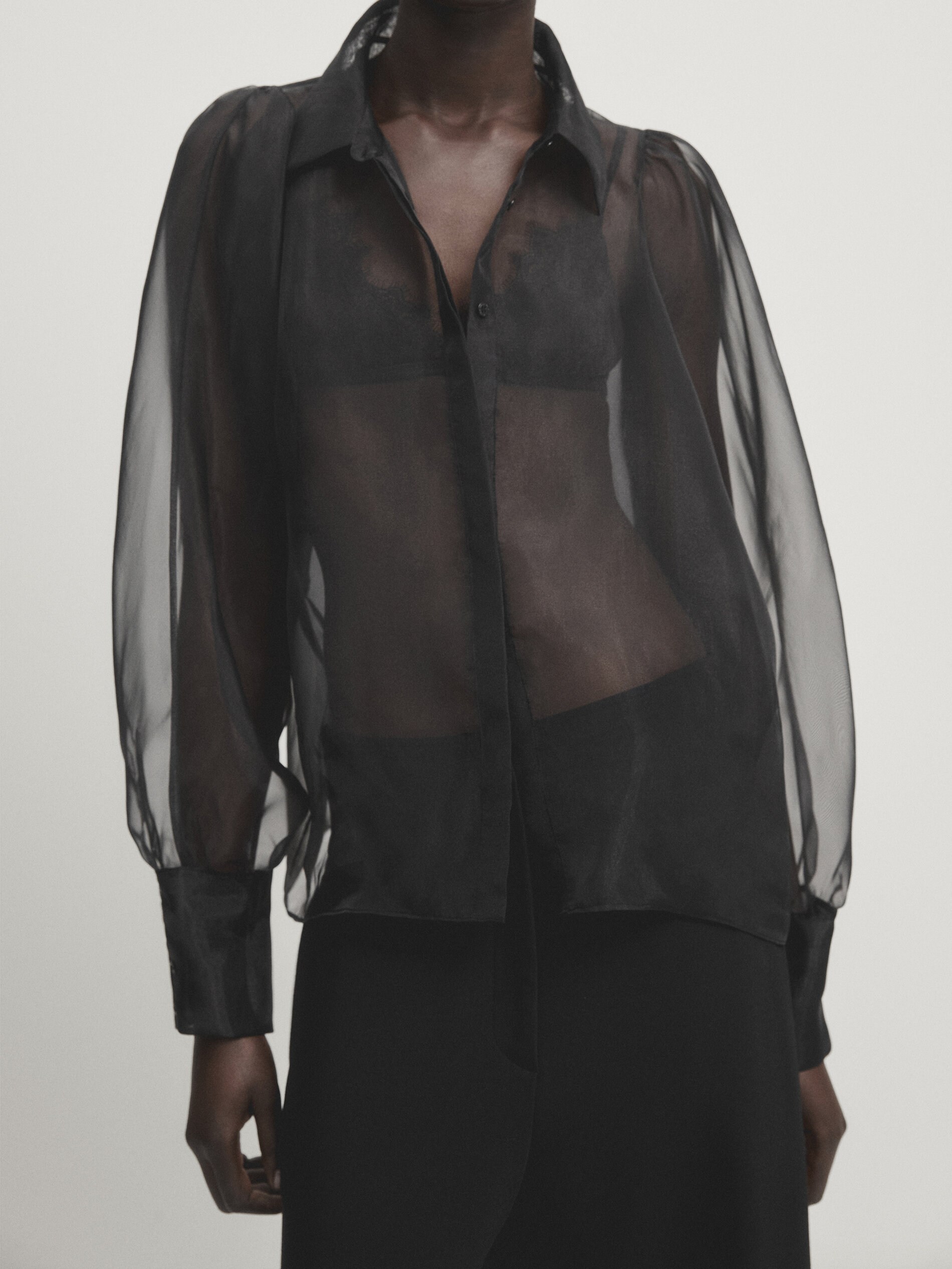 Chemise organza discount
