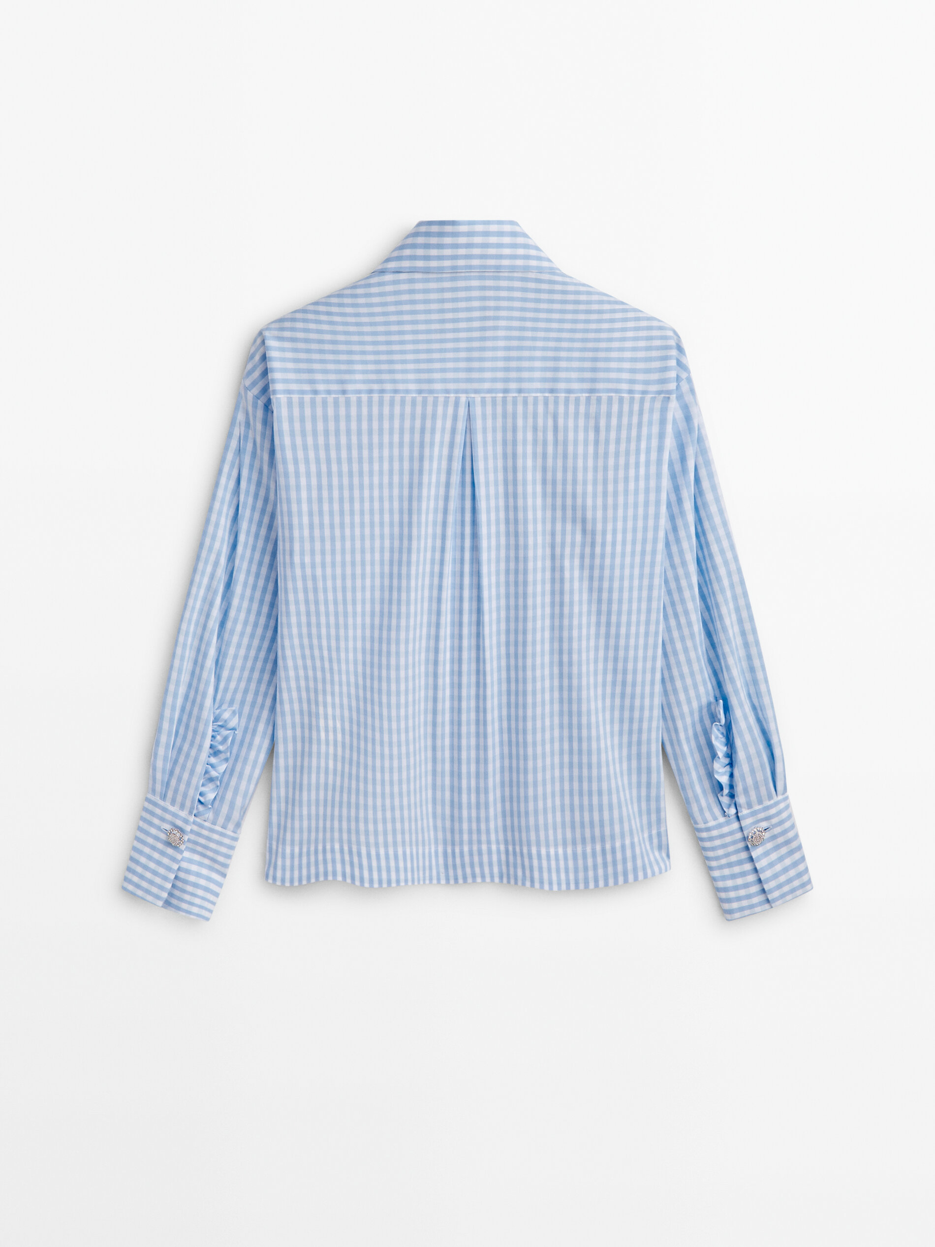 Camisa cuadros best sale massimo dutti