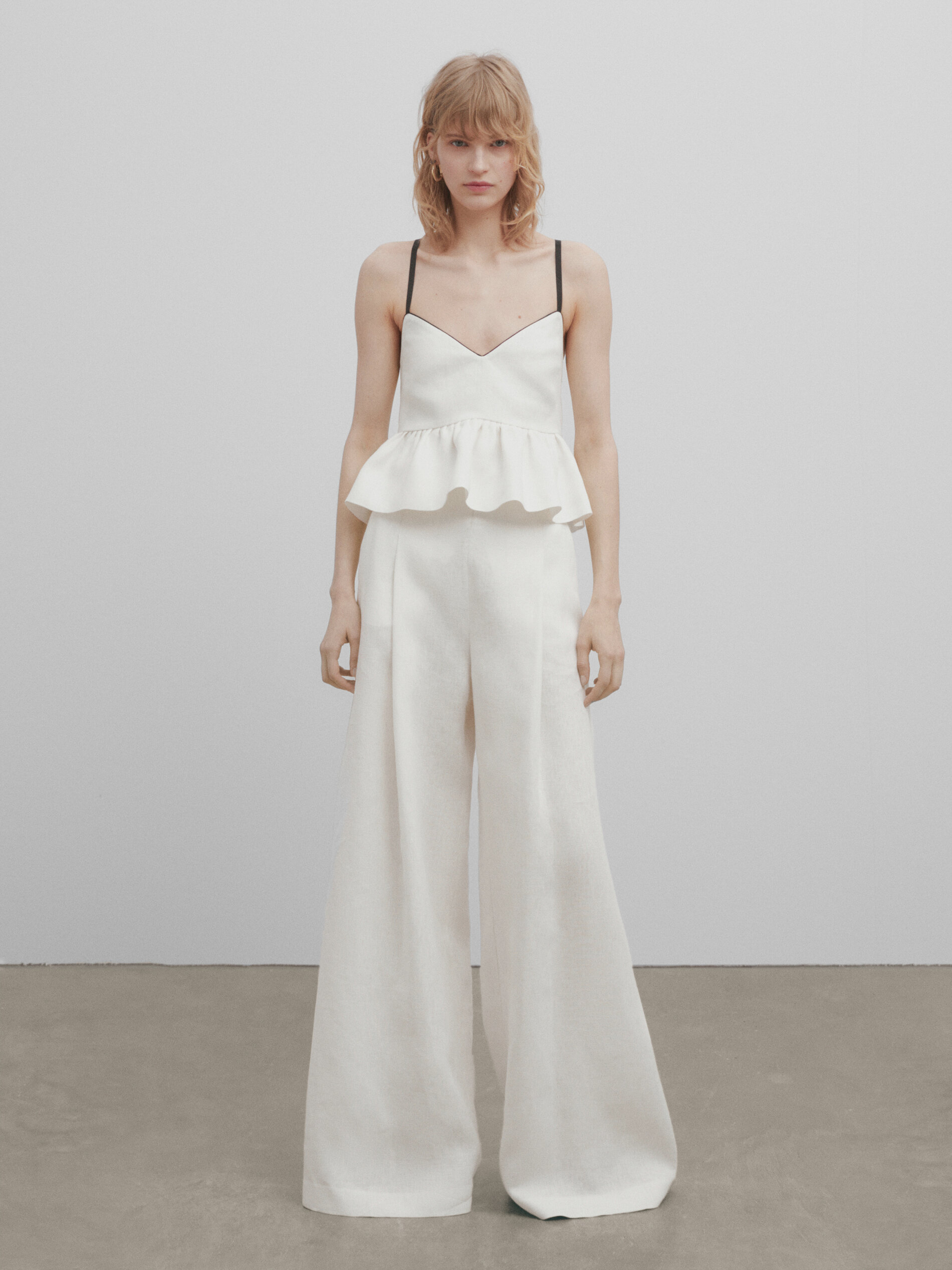 Pantalon palazzo massimo dutti online