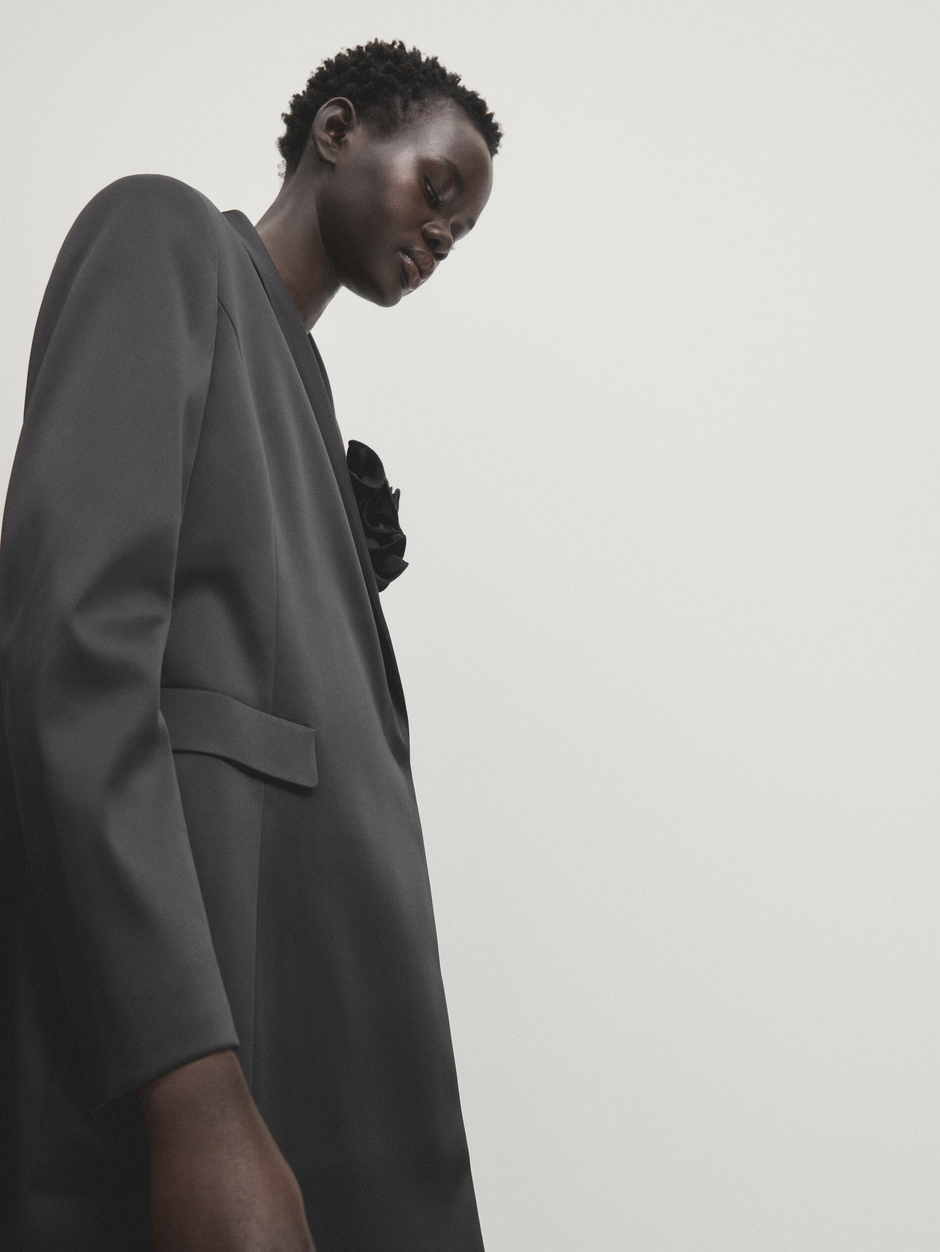 Satin frock coat blazer Studio