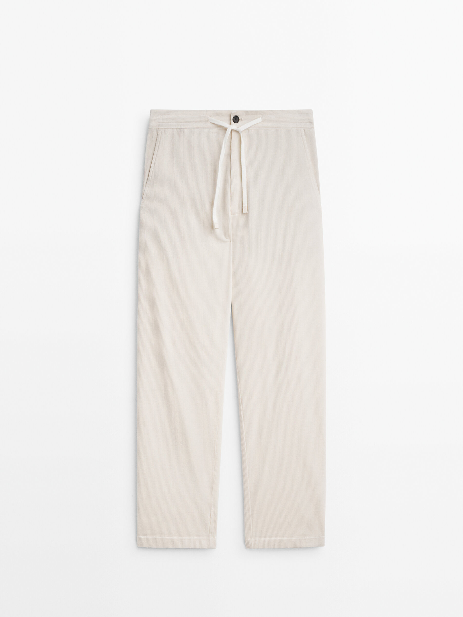 Pantalones pana massimo dutti clearance