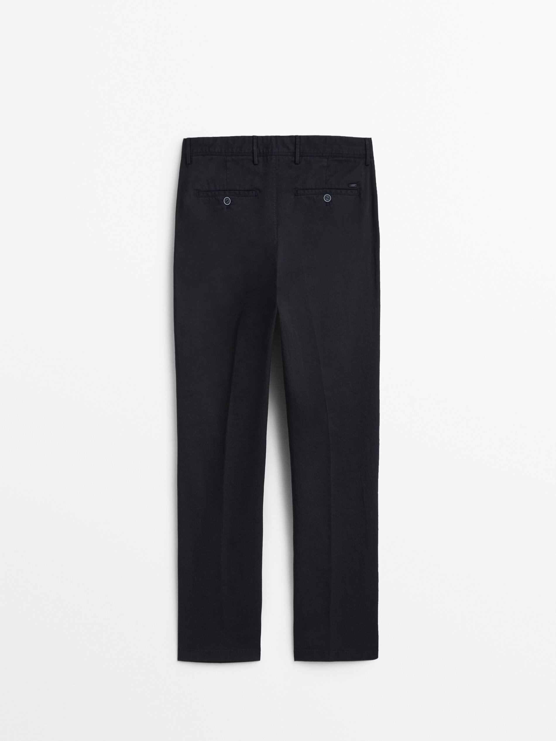 Buy Emporio Armani Men Black MediumStretch RegularFit trousers for Men  Online  The Collective
