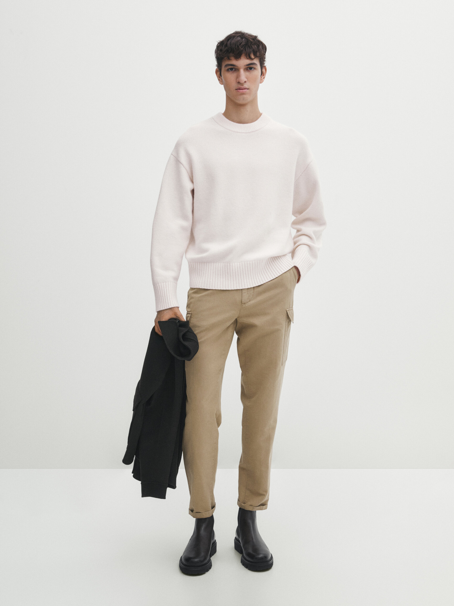 Pantalones chinos massimo dutti hombre clearance