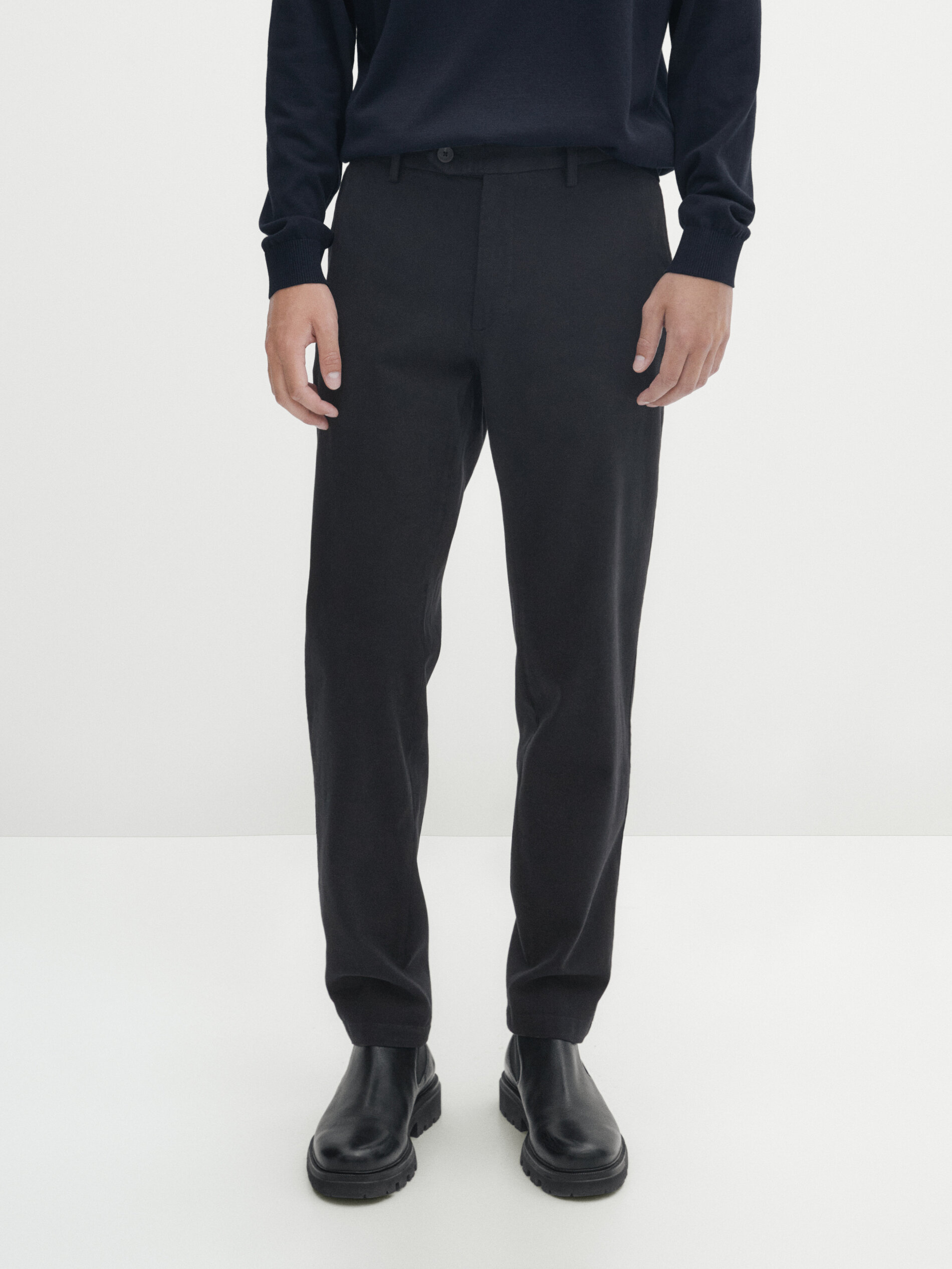 Pantalones chinos hombre massimo dutti deals